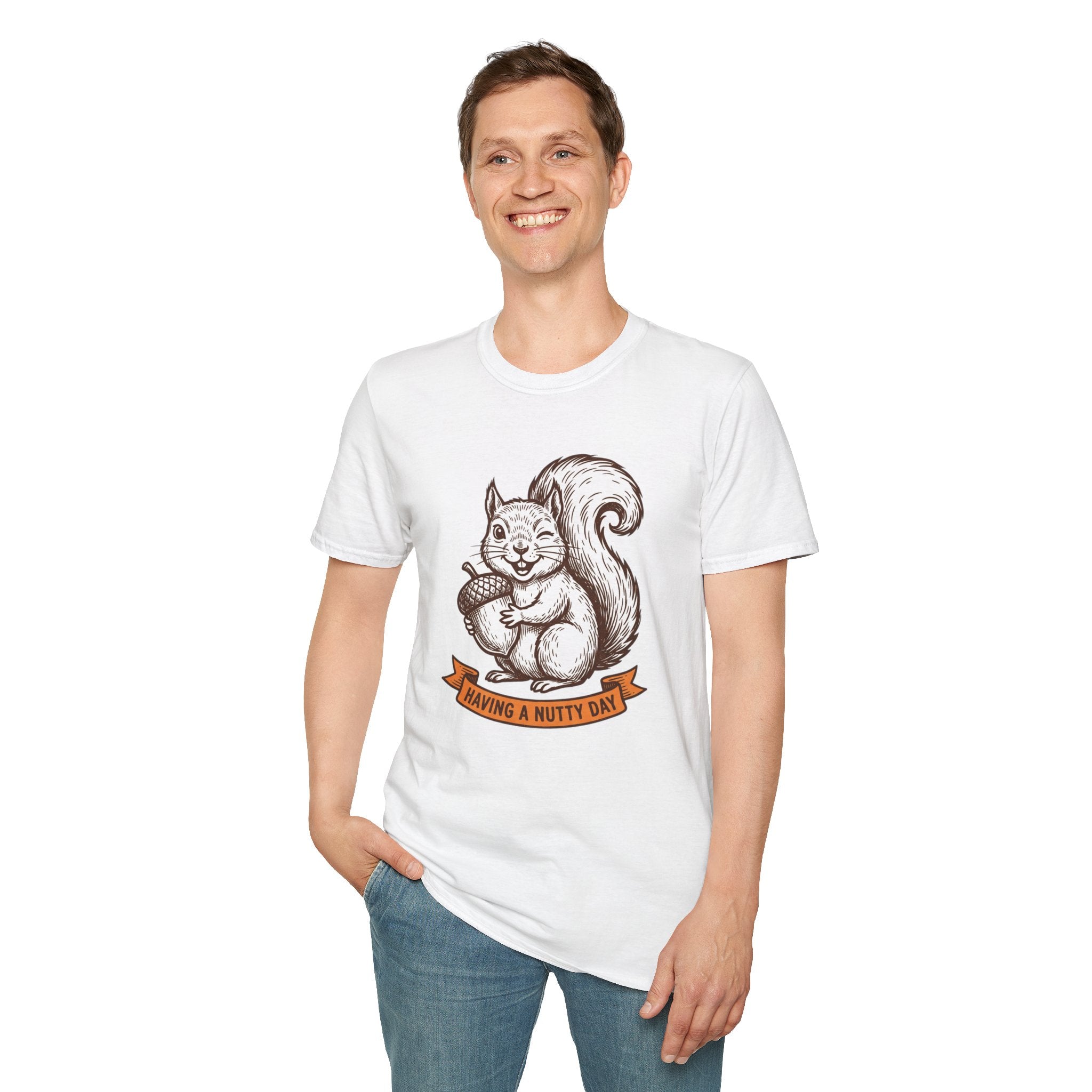 Having a Nutty Day Squirrel T-Shirt