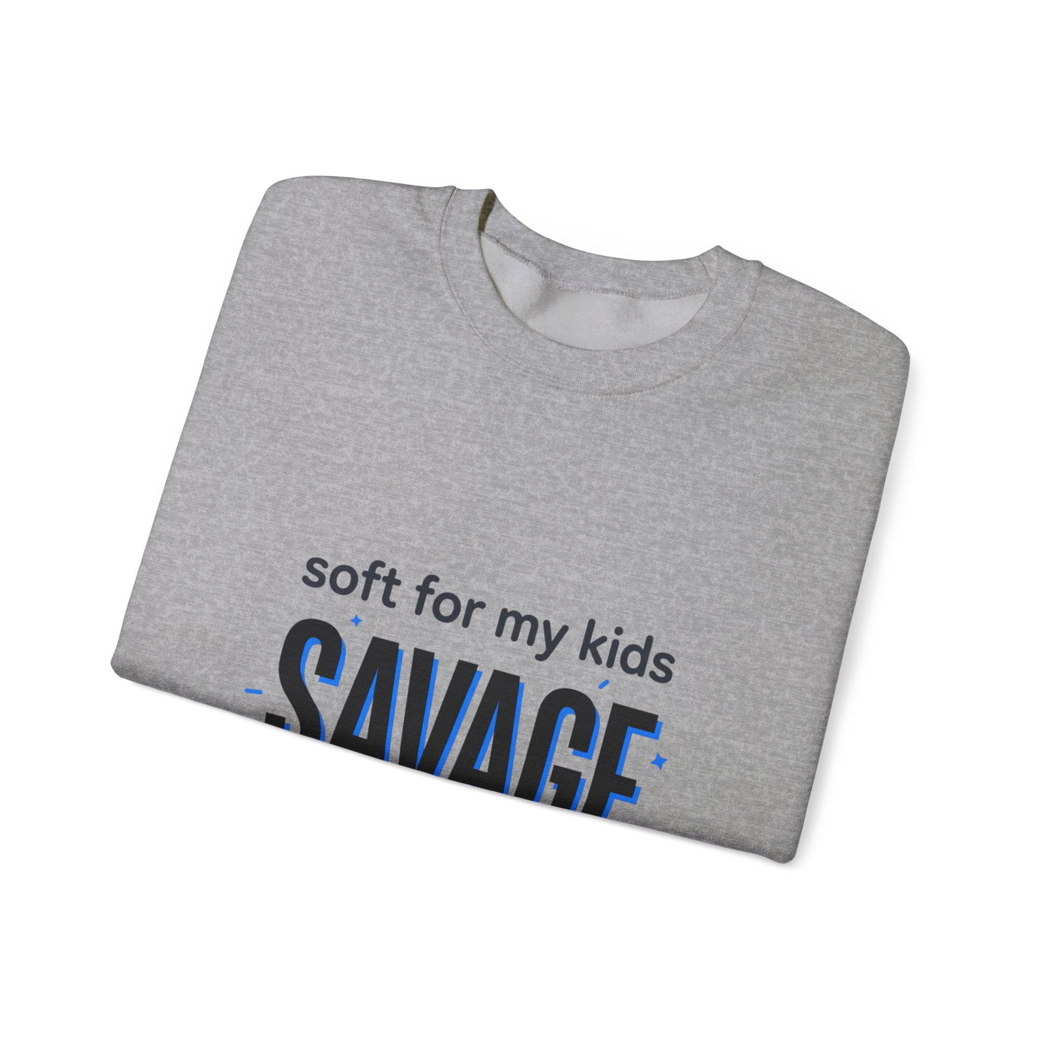 Savage Mom Sweatshirt | Minimal Typographic Mother's Day, Mom Life Style