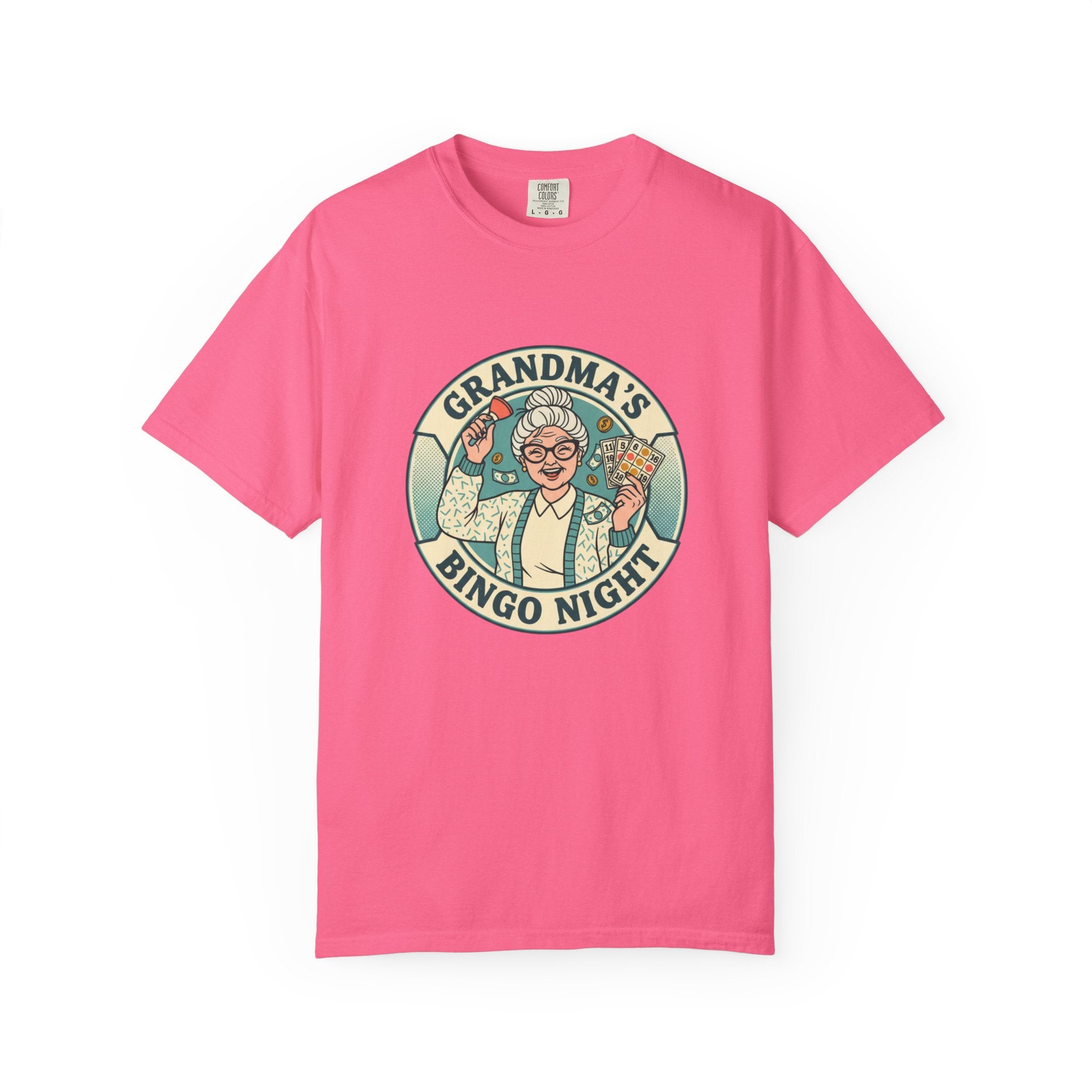 Grandma’s Bingo Night T-Shirt — Vintage Retro Bingo Card Tee