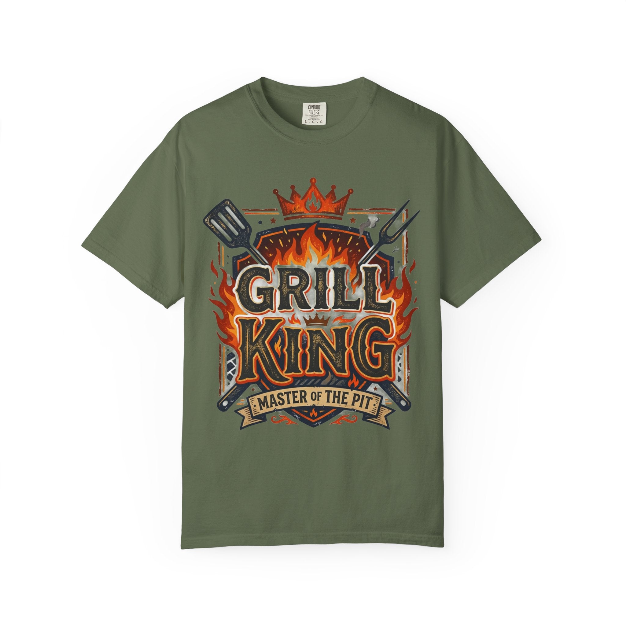 Grill King T-Shirt — Master of the Pit BBQ Tee