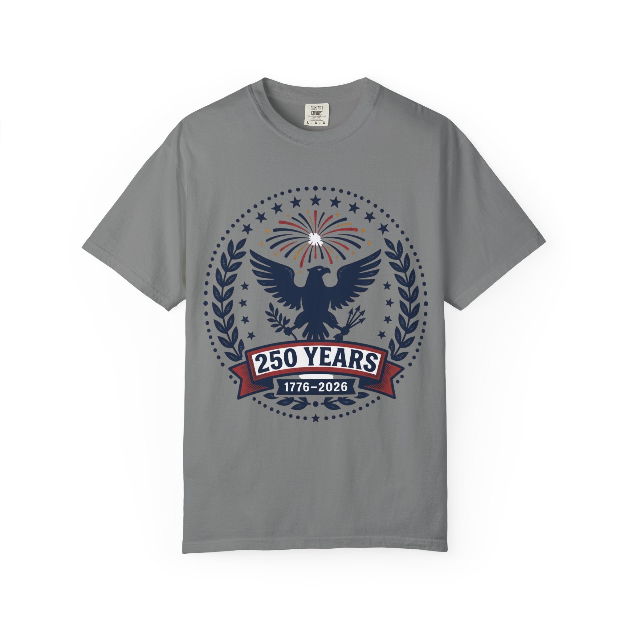 250 Years Eagle Anniversary T-Shirt — 1776–2026 Patriotic Celebration Tee
