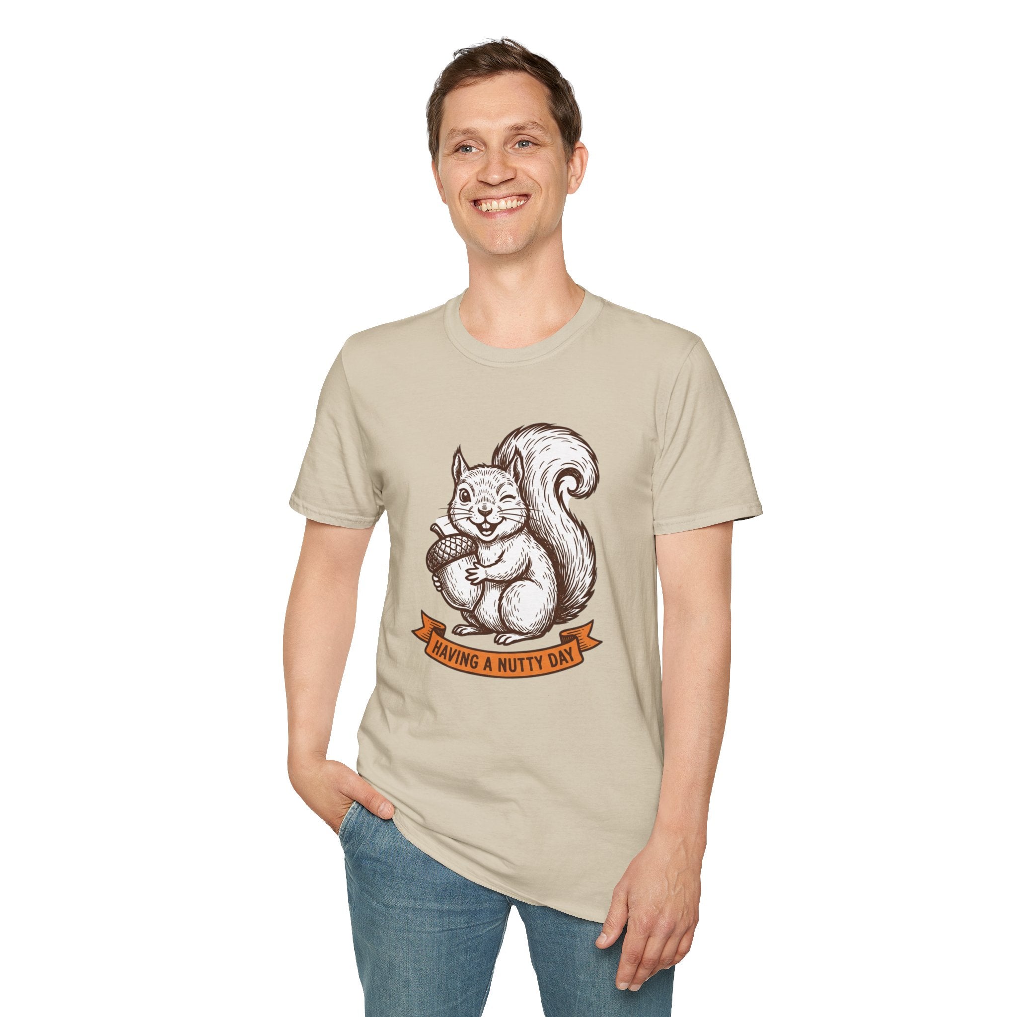 Having a Nutty Day Squirrel T-Shirt