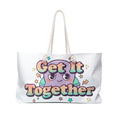 Get It Together Weekender Bag — Cute Motivational Travel Tote