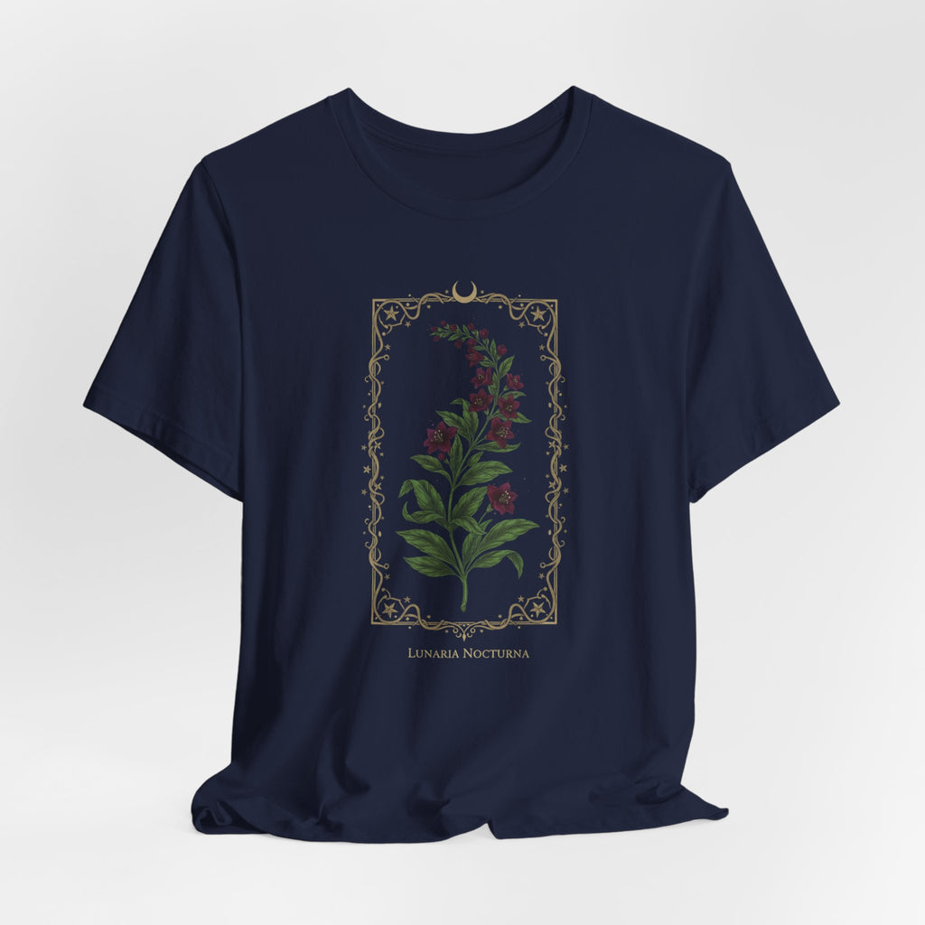 Nightshade Botanical Tee | dark botanical, gothic floral