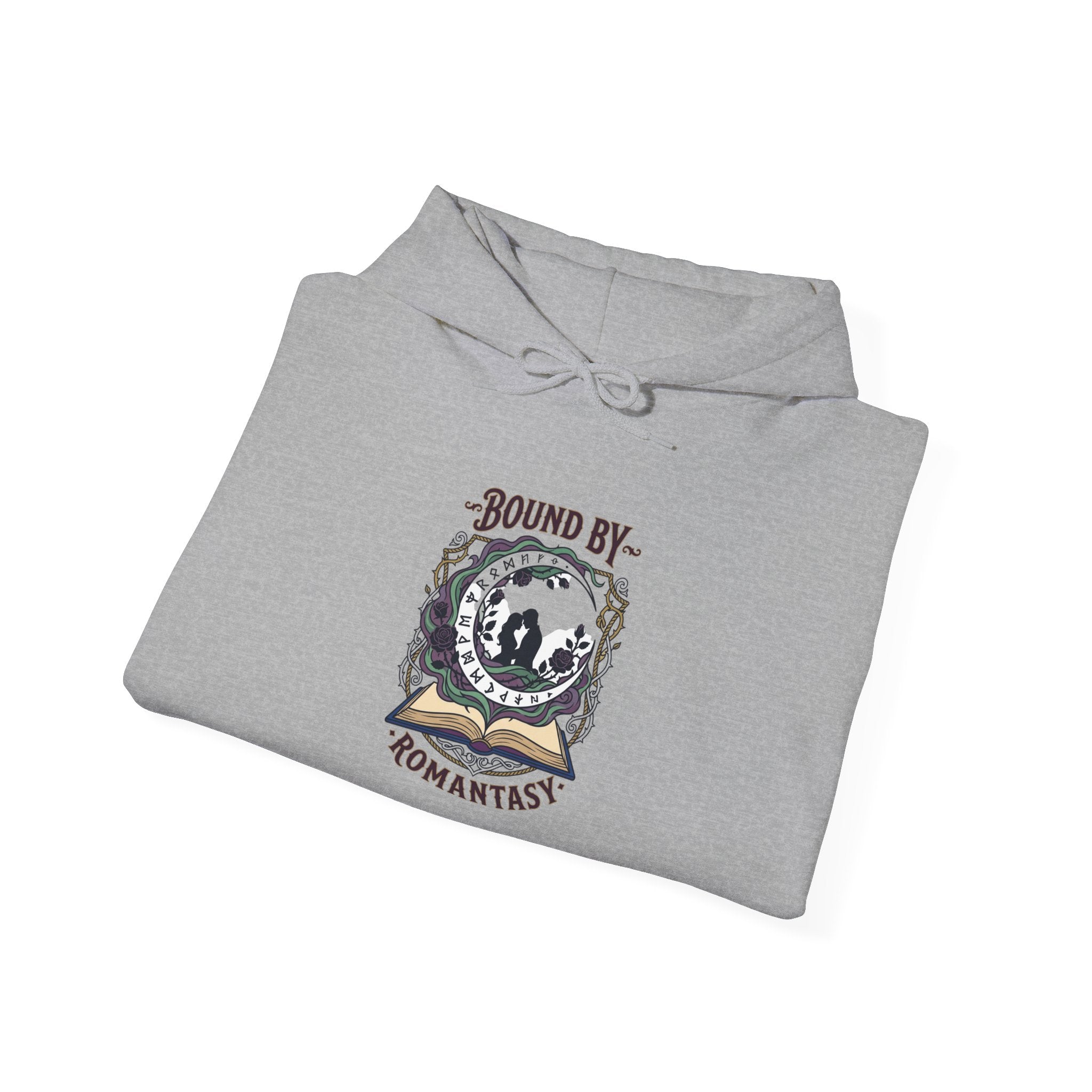 Bound by Romantasy Hoodie | romantasy, book lover, gothic celestial