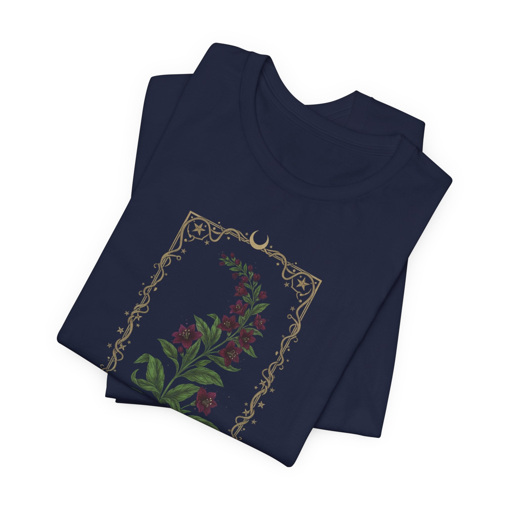Nightshade Botanical Tee | dark botanical, gothic floral