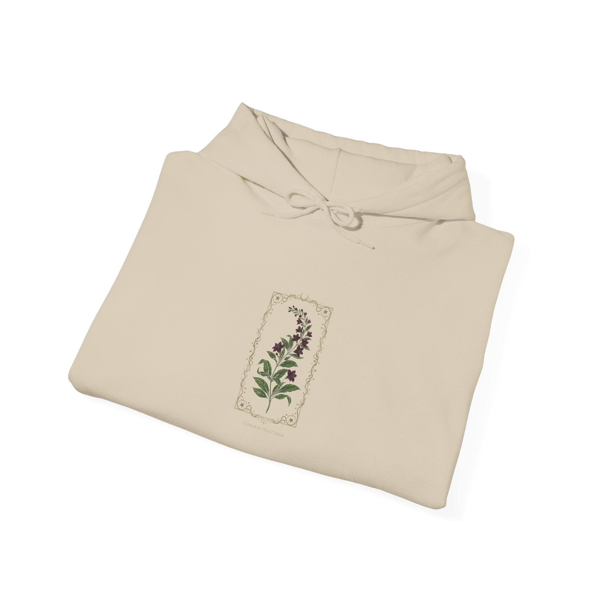 Nightshade Botanical Hoodie | dark botanical, witchy garden