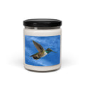Blue Sky Hummingbird Soy Candle — 9oz Scented Candle