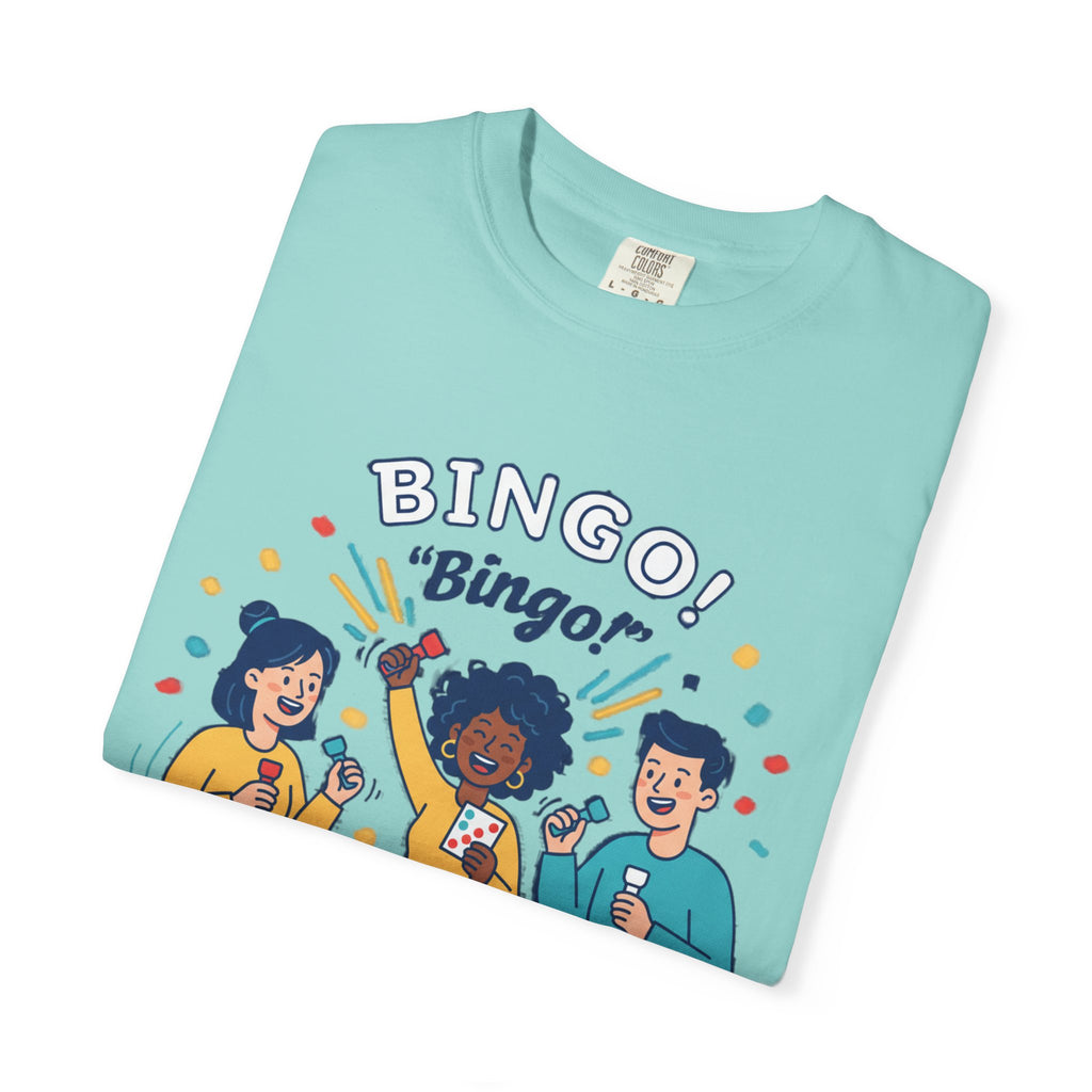 Bingo Night T-Shirt — "Yelling Bingo" Friends Game Tee