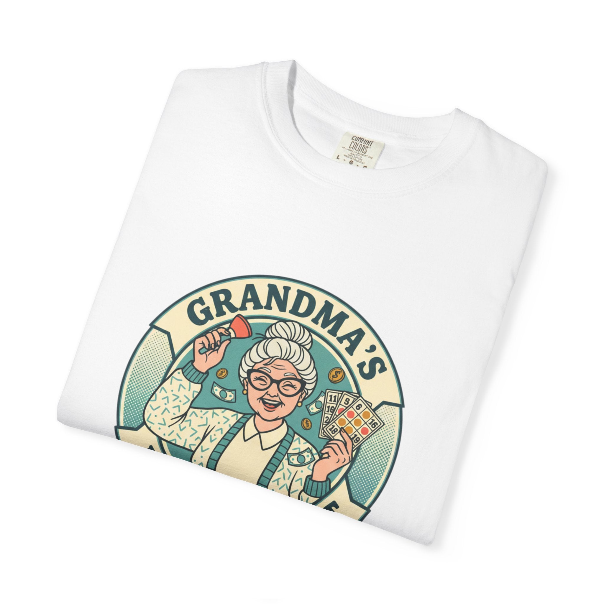 Grandma’s Bingo Night T-Shirt — Vintage Retro Bingo Card Tee