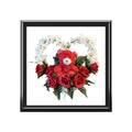 Jewelry Box — Red Rose Teddy Heart Keepsake Box
