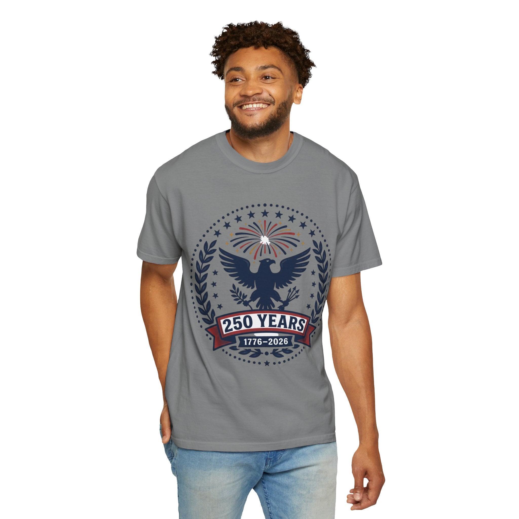 250 Years Eagle Anniversary T-Shirt — 1776–2026 Patriotic Celebration Tee