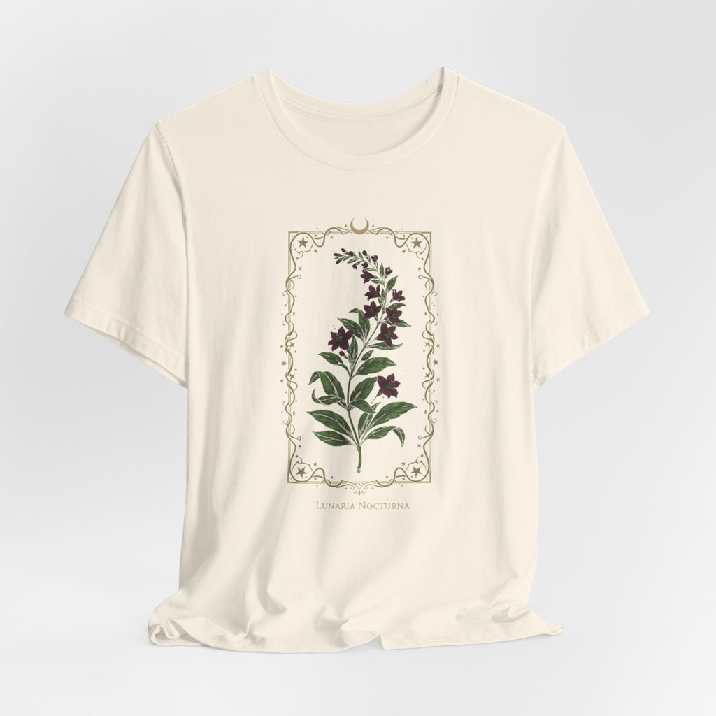 Nightshade Botanical Tee | dark botanical, gothic floral