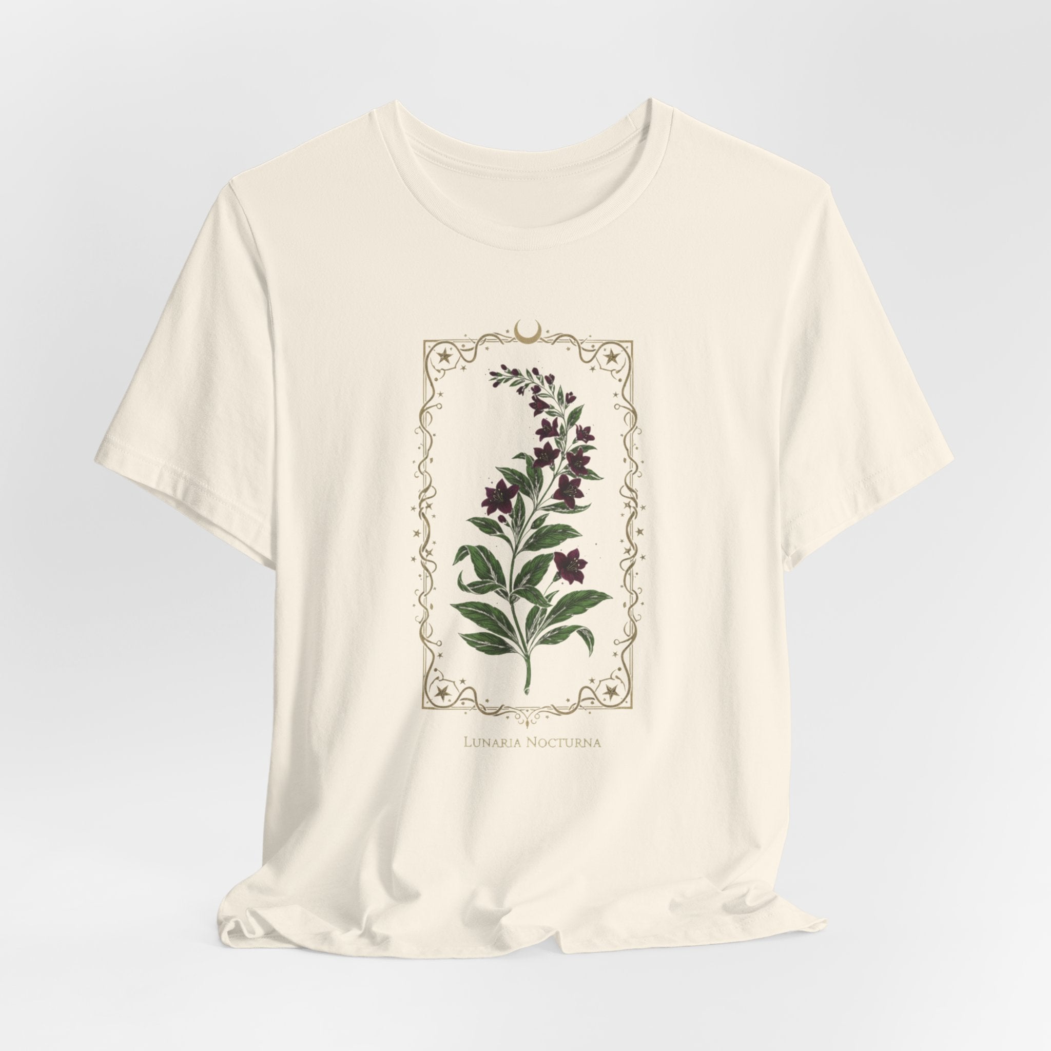 Nightshade Botanical Tee | dark botanical, gothic floral