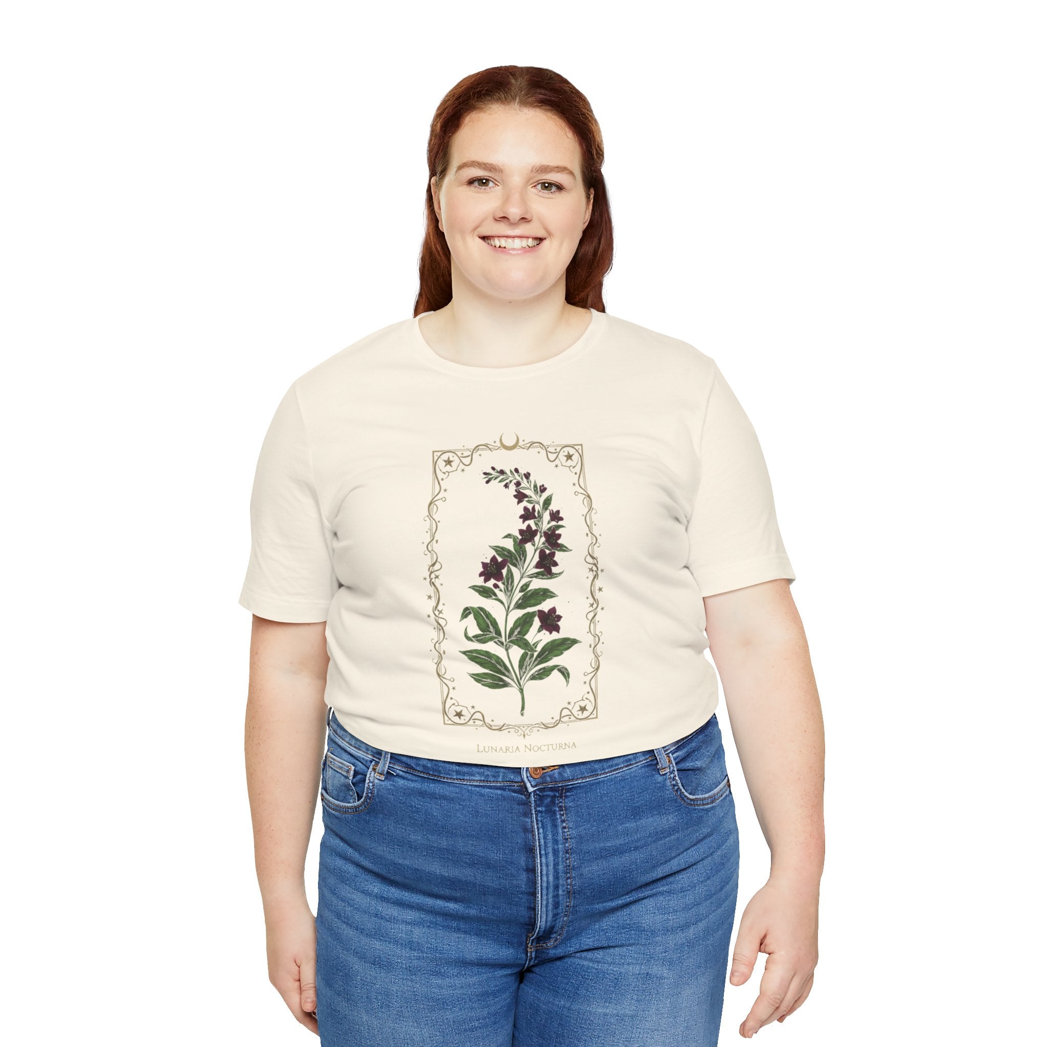 Nightshade Botanical Tee | dark botanical, gothic floral