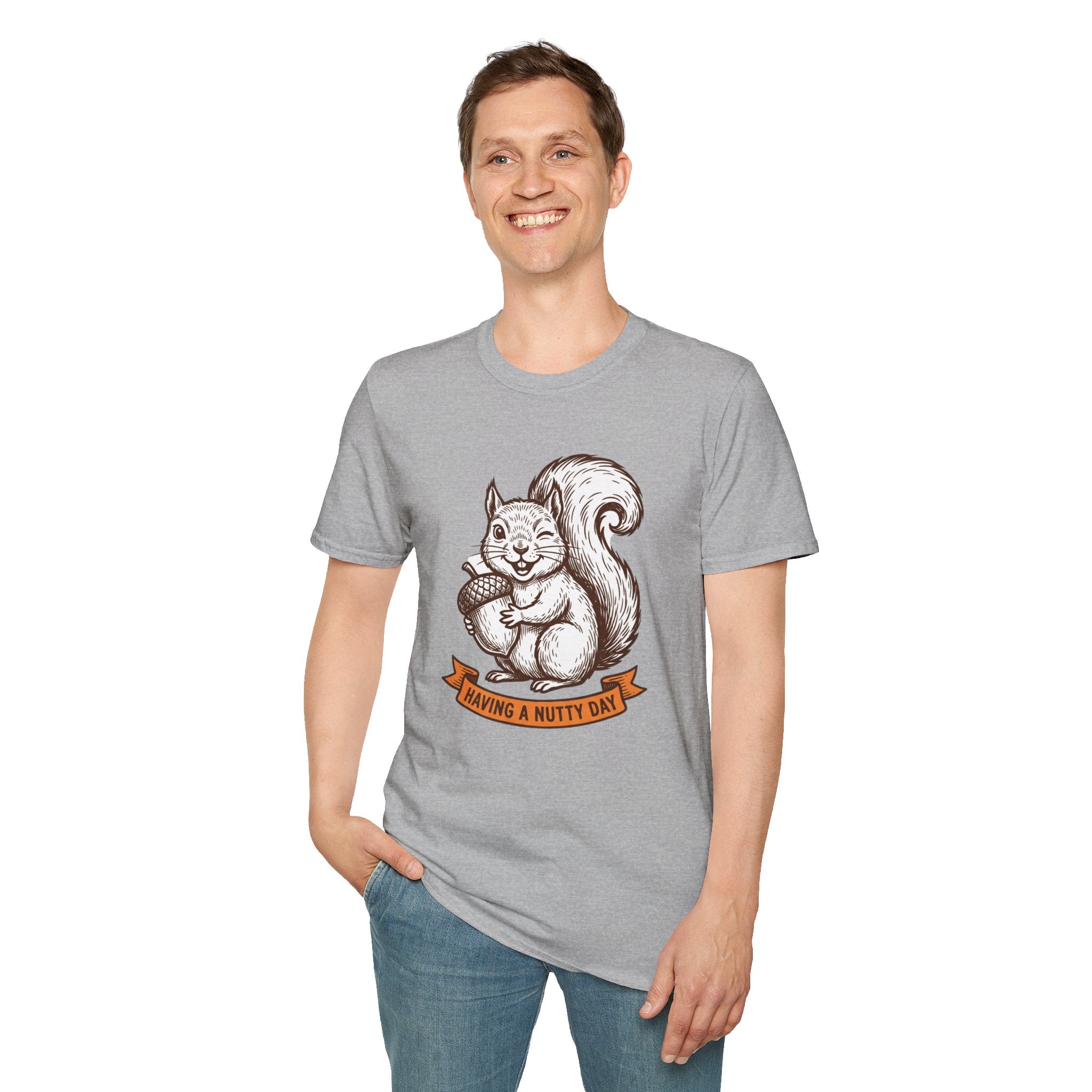 Having a Nutty Day Squirrel T-Shirt