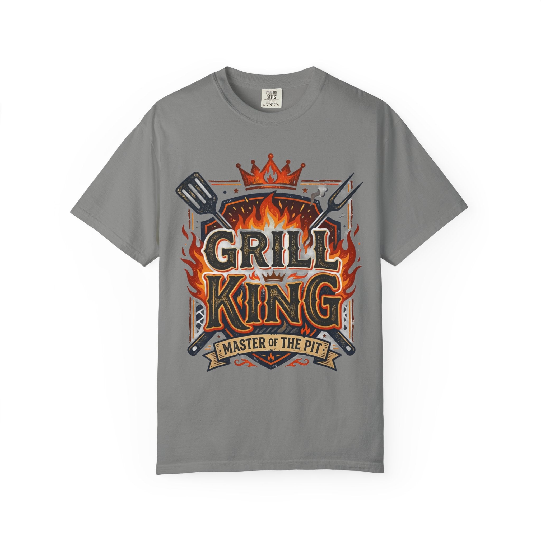 Grill King T-Shirt — Master of the Pit BBQ Tee