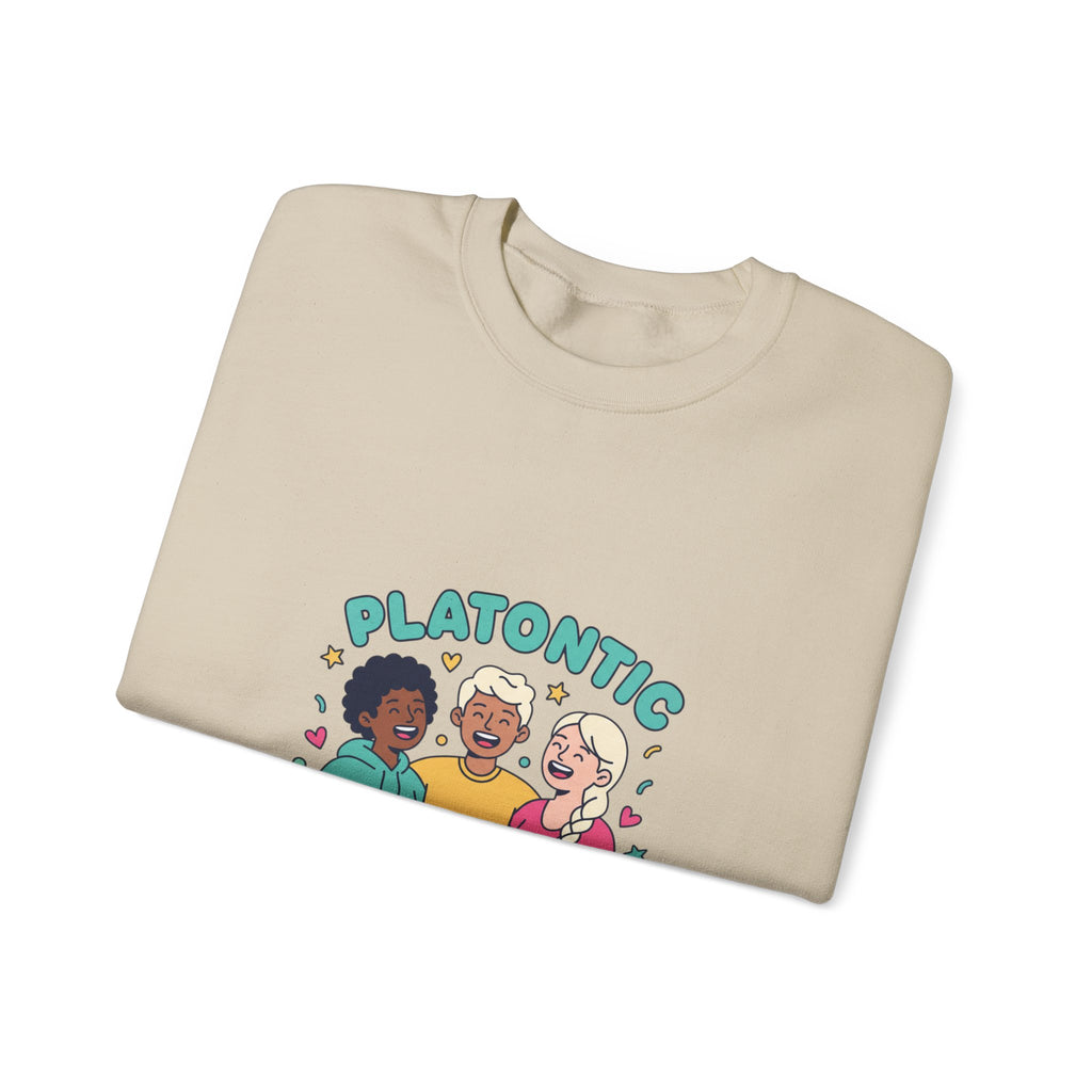 Platonic Soulmate Crewneck Sweatshirt | friendship, platonic love