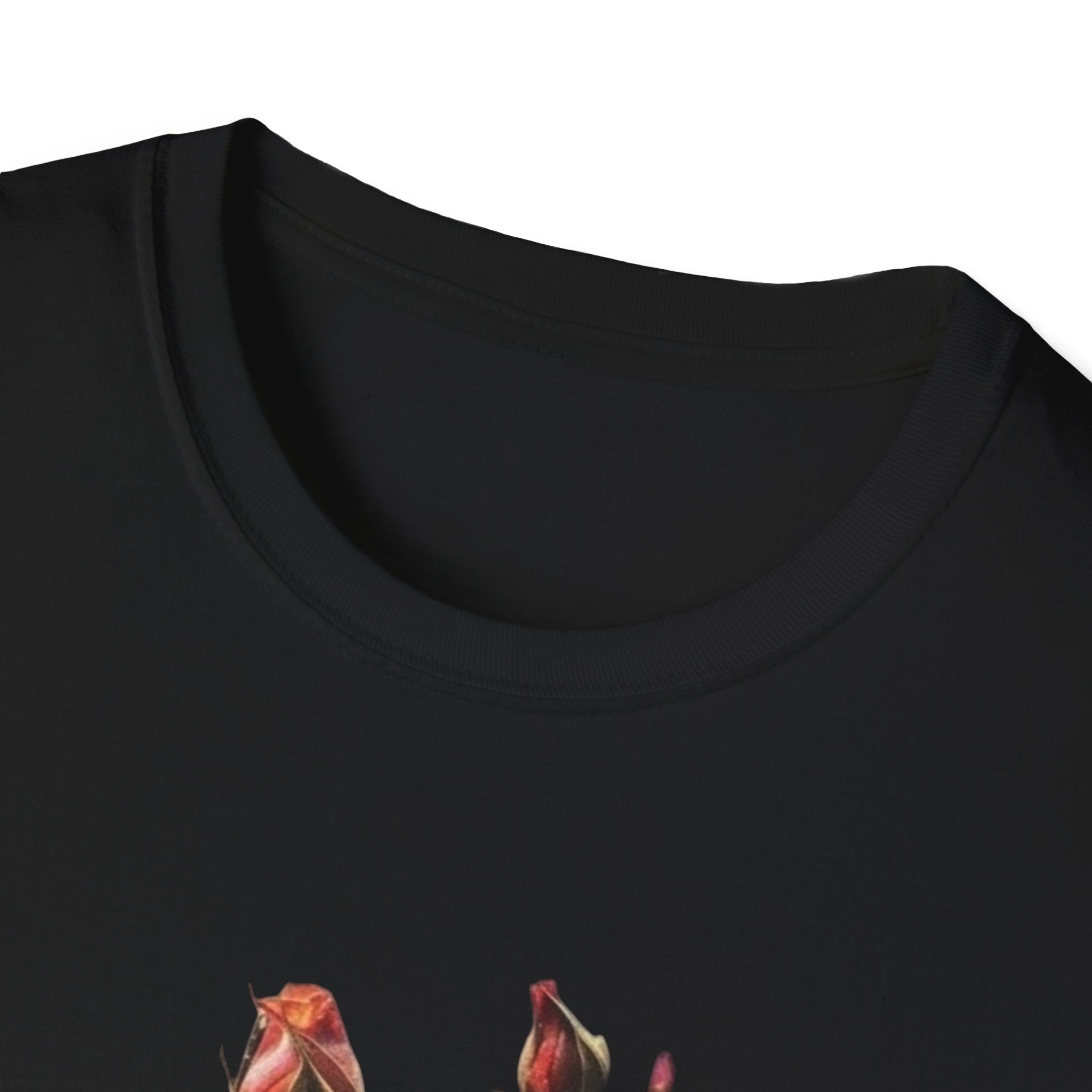 Mom Floral Rose T‑Shirt – Heart Script Mother’s Day Tee