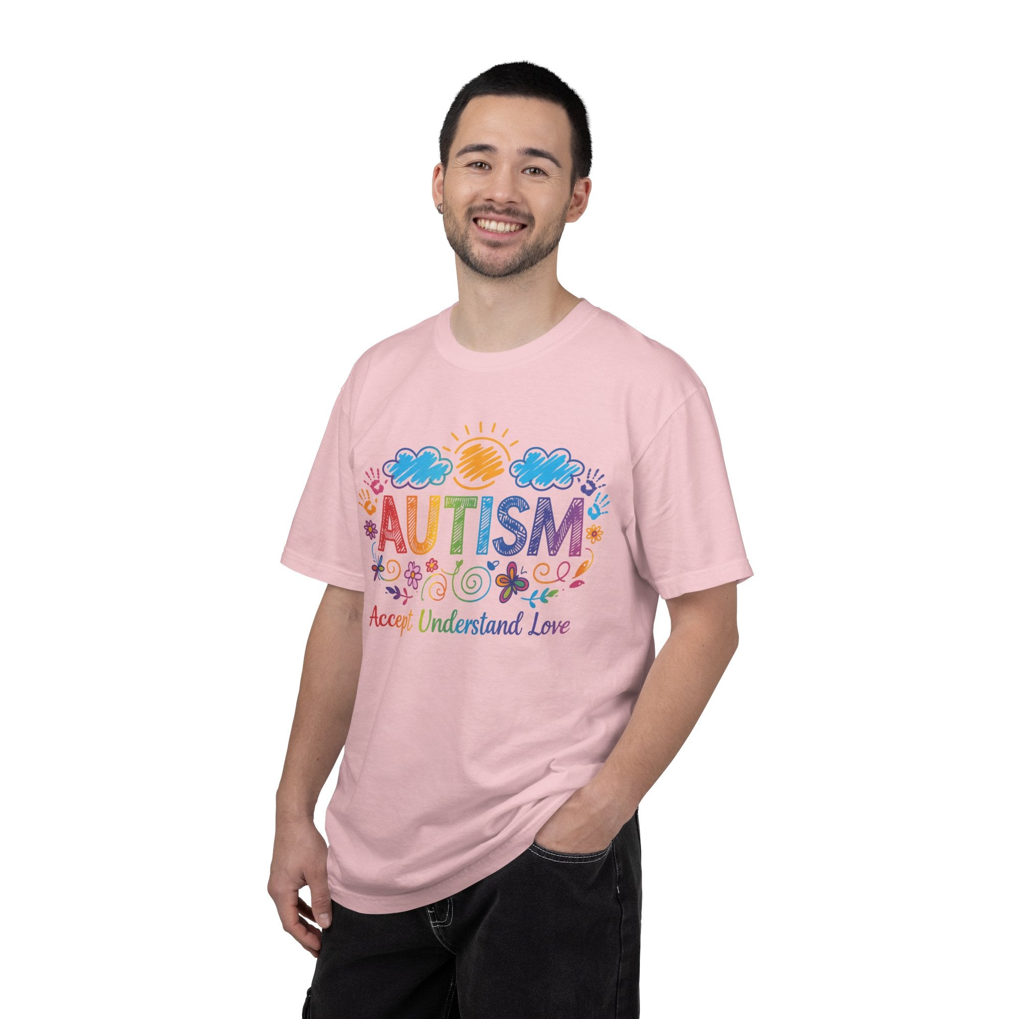 Autism Awareness T-Shirt — "Accept Understand Love" Colorful Support Tee