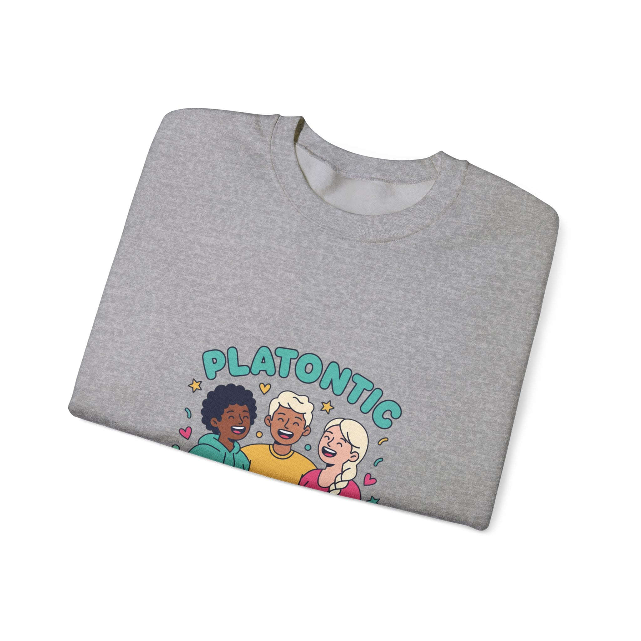 Platonic Soulmate Crewneck Sweatshirt | friendship, platonic love