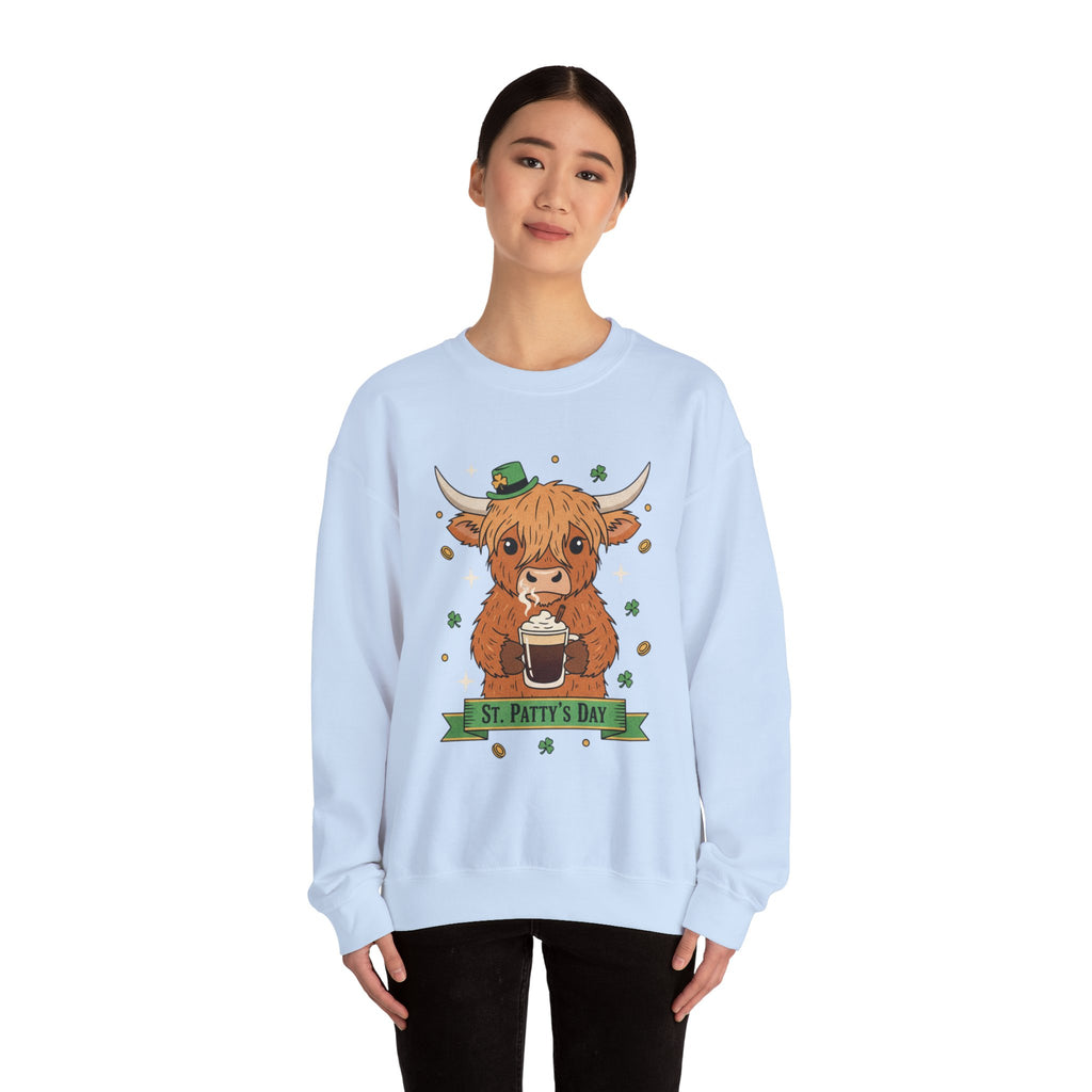 St. Patty’s Highland Cow Sweatshirt