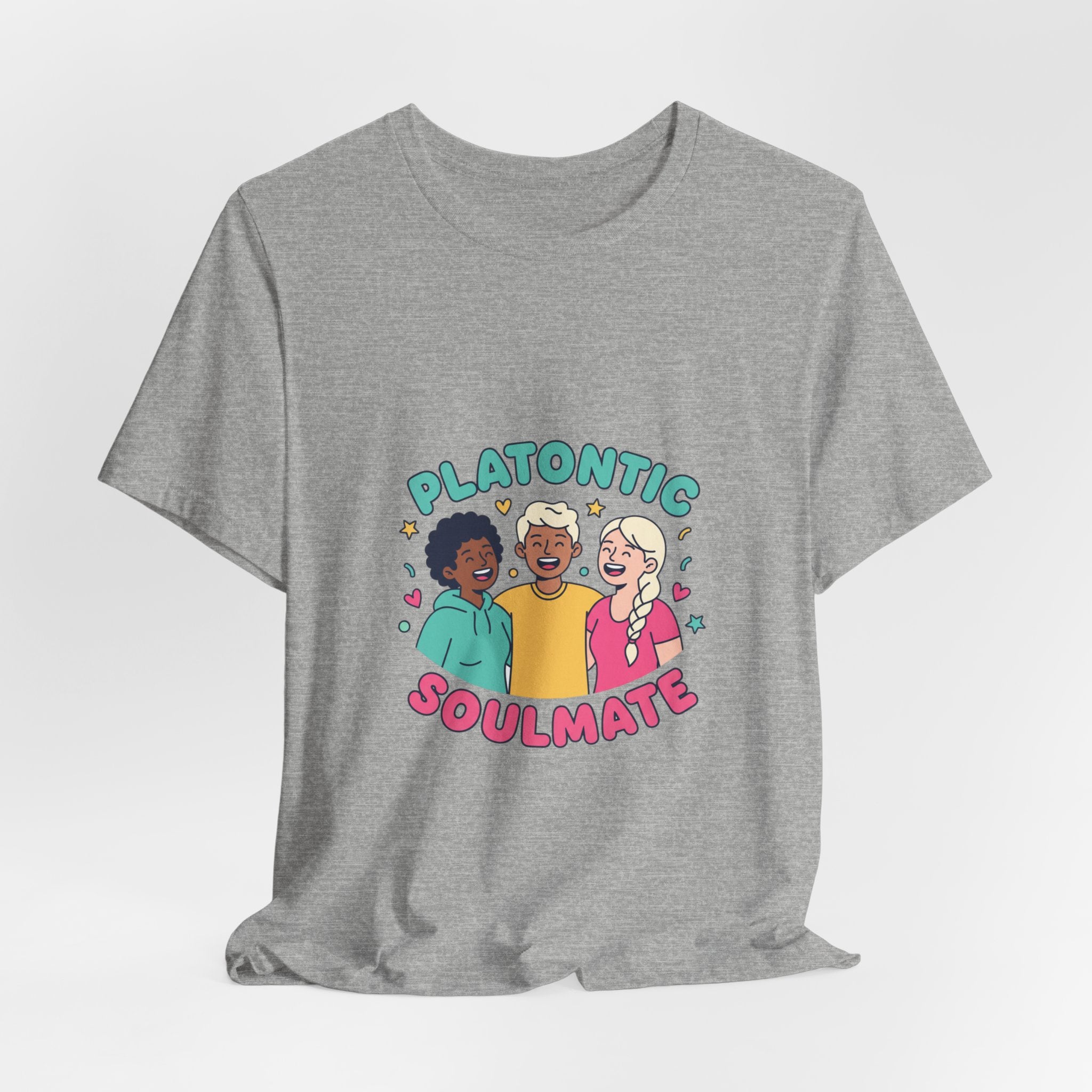 Platonic Soulmate Tee | Friendship-First BFF Shirt, Platonic Love Top