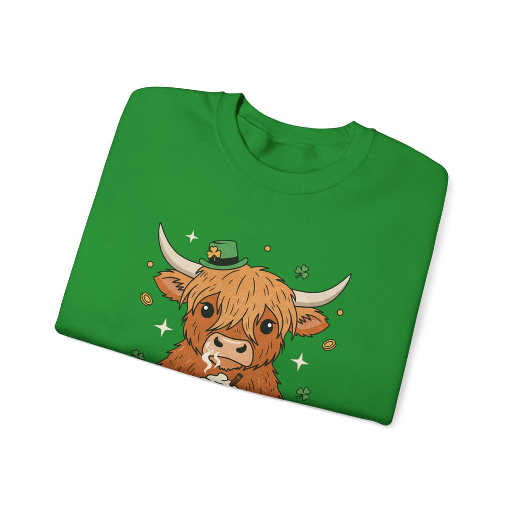 St. Patty’s Highland Cow Sweatshirt