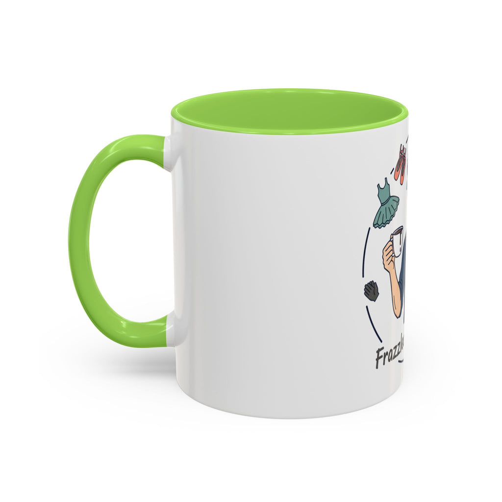 Frazzled Dance Dad Mug — Funny Dance Dad Coffee Cup (11oz/15oz)