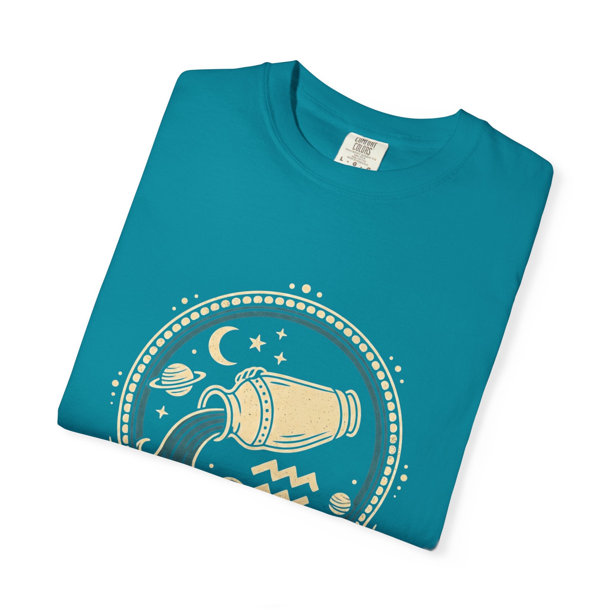 Aquarius Zodiac T-Shirt — Water Bearer Astrology Tee
