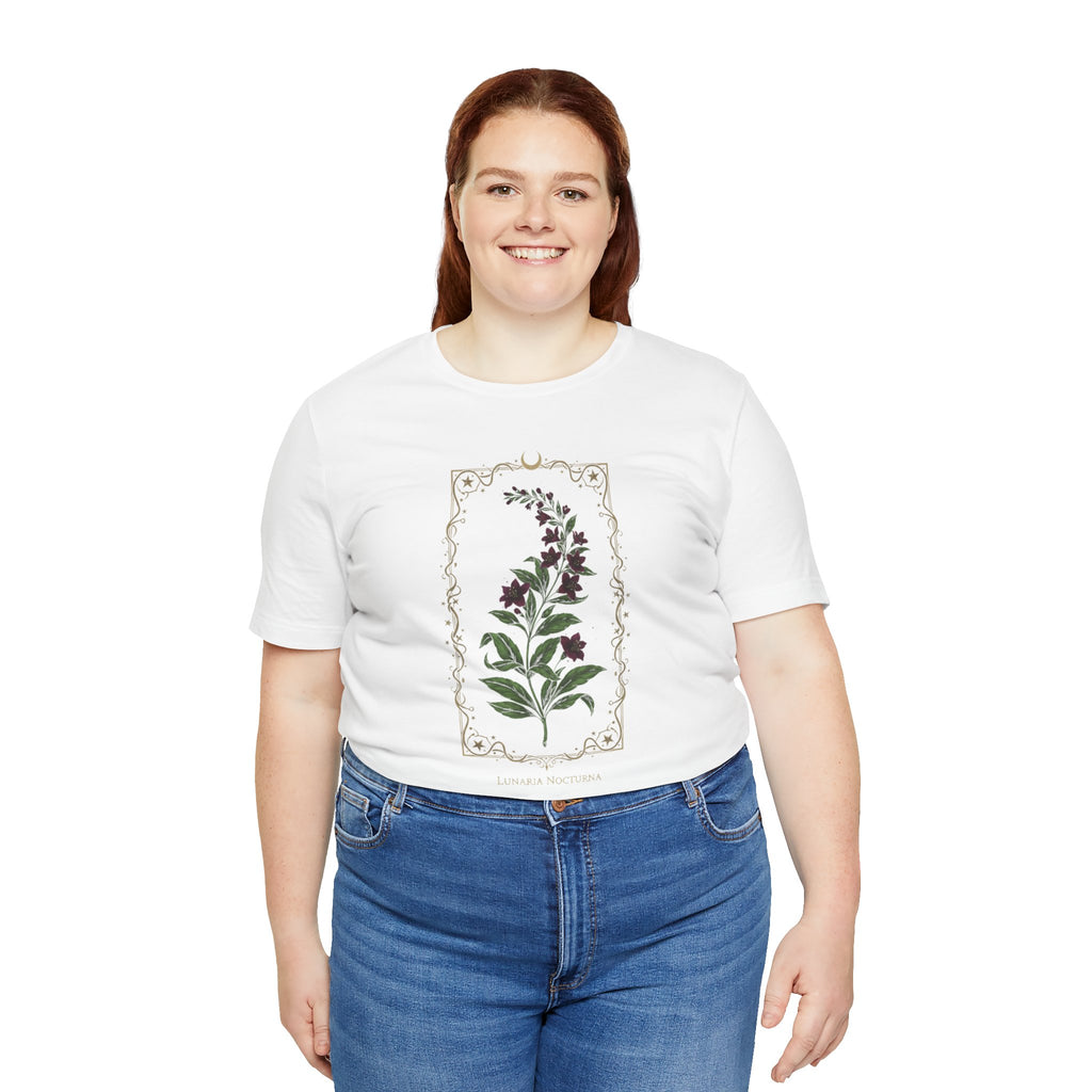 Nightshade Botanical Tee | dark botanical, gothic floral