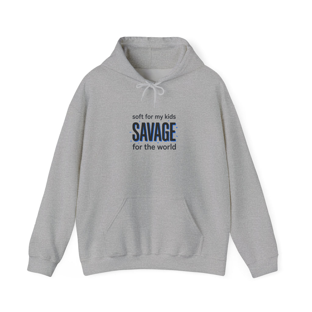 Savage Mom Hoodie | Minimalist Mother’s Day Typographic Sweatshirt