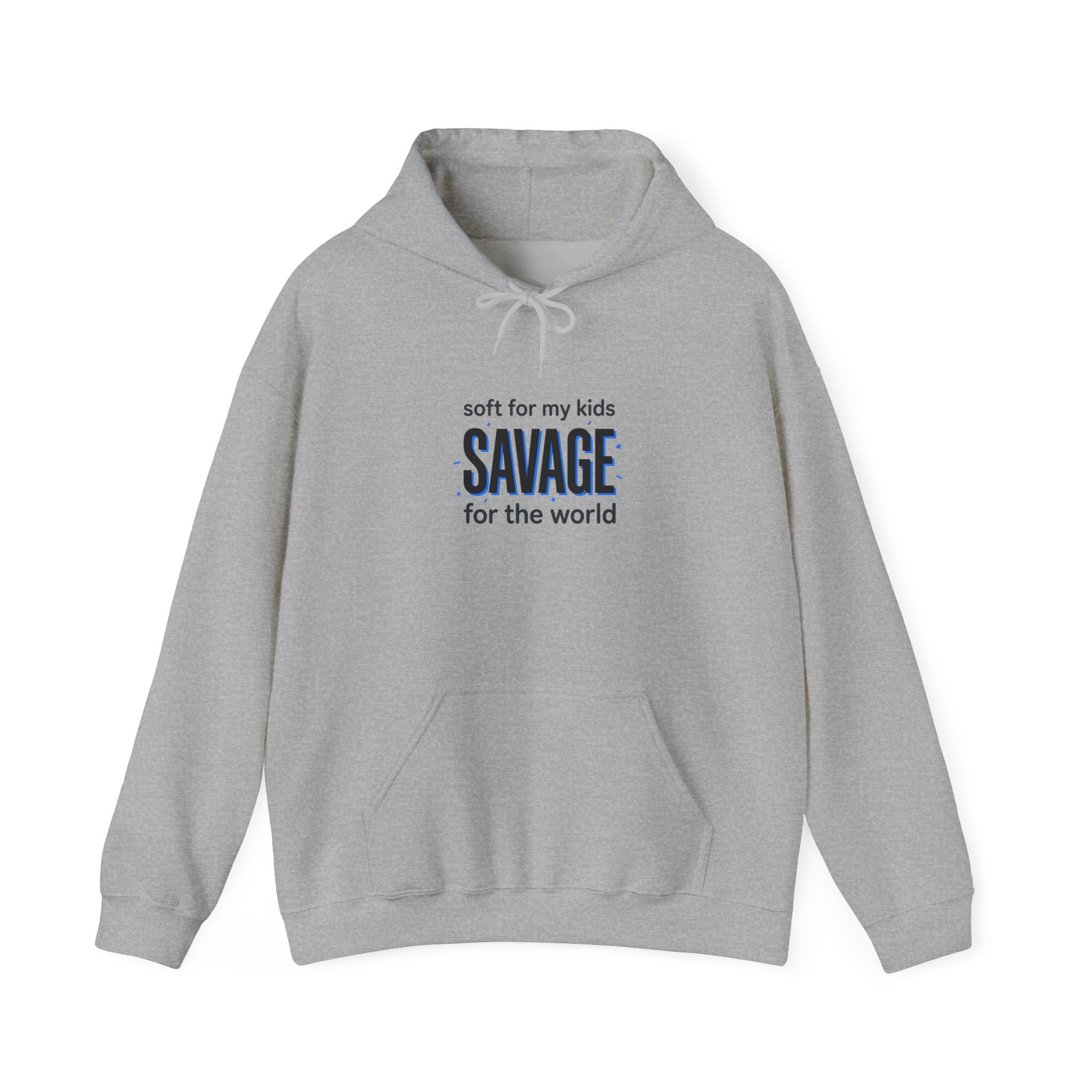 Savage Mom Hoodie | Minimalist Mother’s Day Typographic Sweatshirt