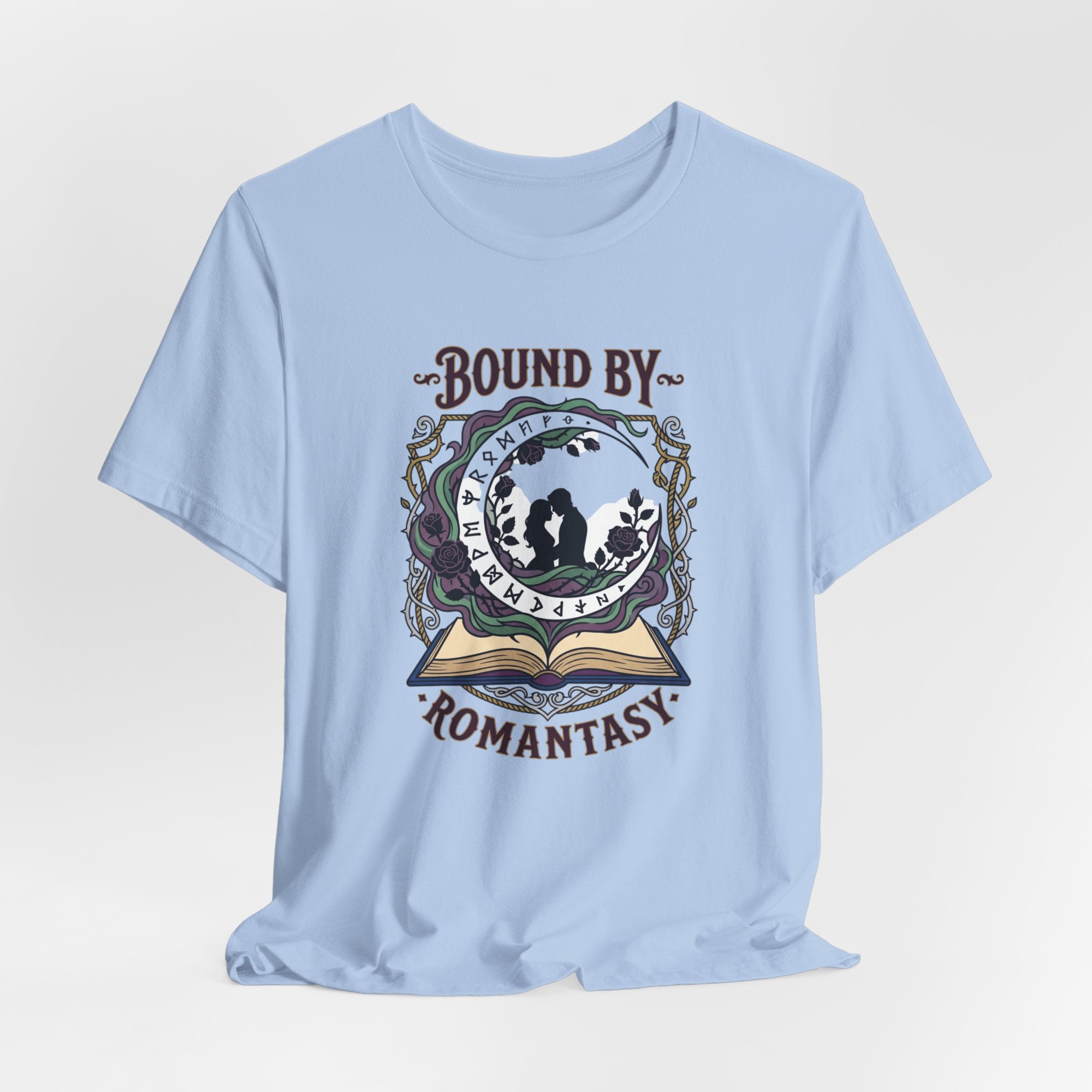 Bound by Romantasy Tee | romantasy reader, enchanted gothic book lover