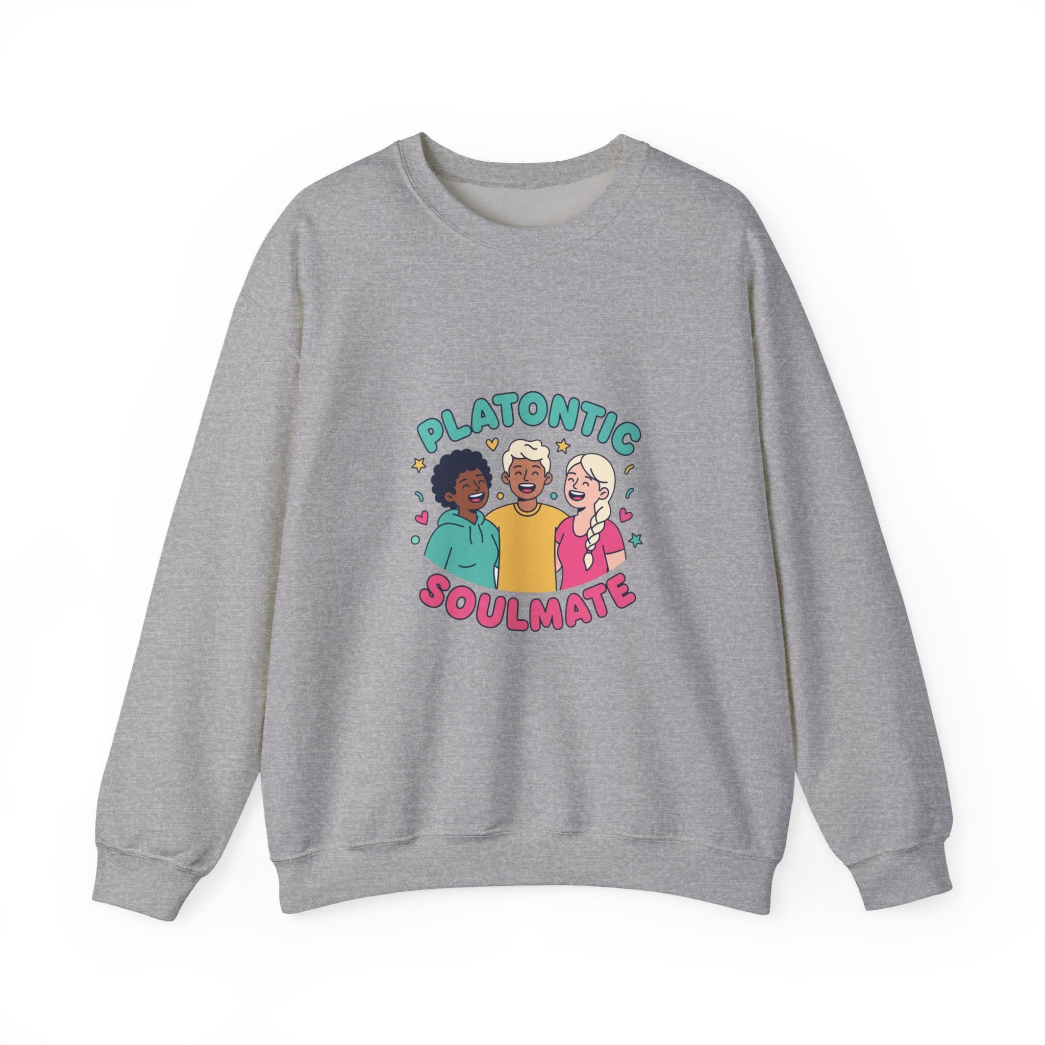 Platonic Soulmate Crewneck Sweatshirt | friendship, platonic love