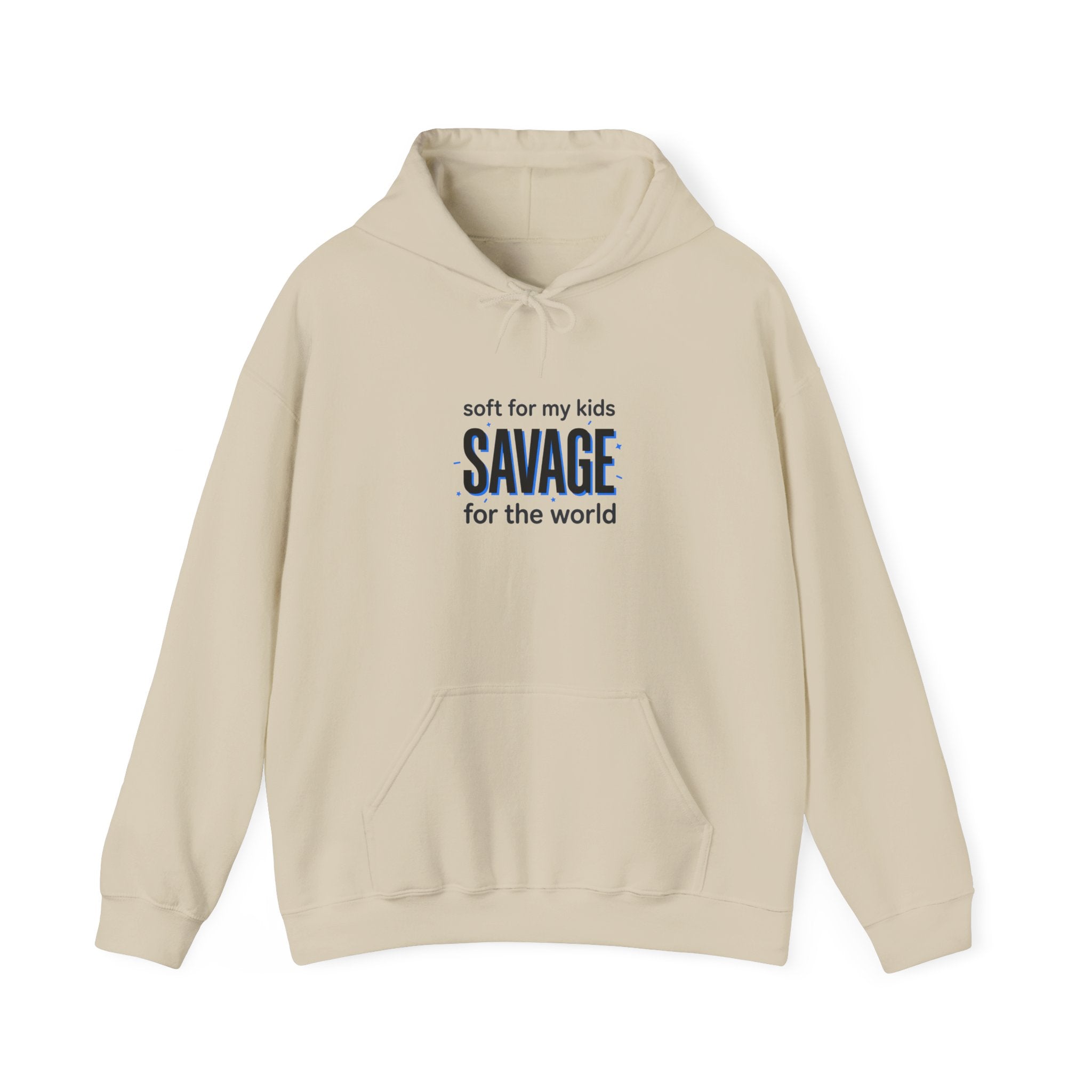 Savage Mom Hoodie | Minimalist Mother’s Day Typographic Sweatshirt