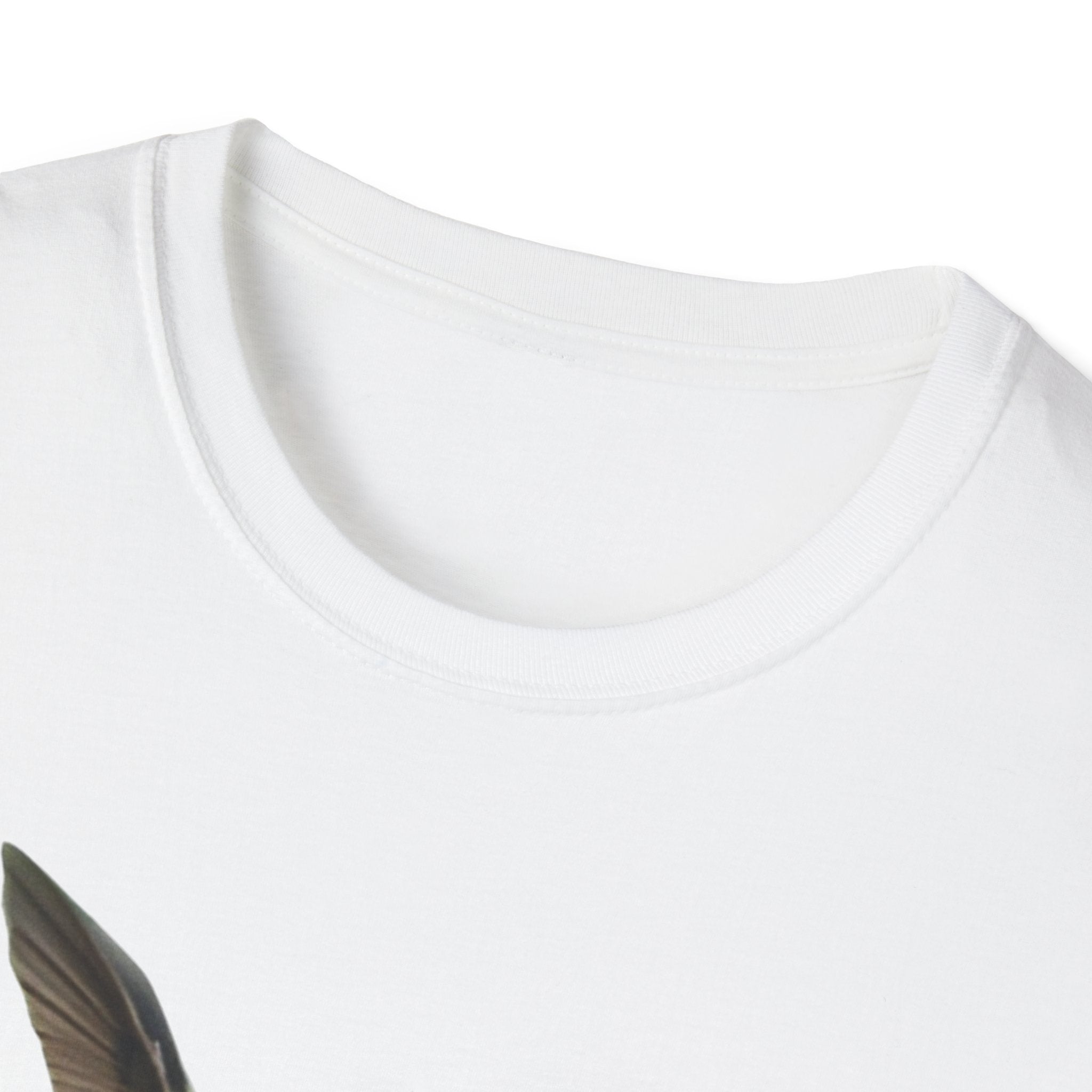 Hummingbird & Red Rose T‑Shirt — Floral Nature Tee #2