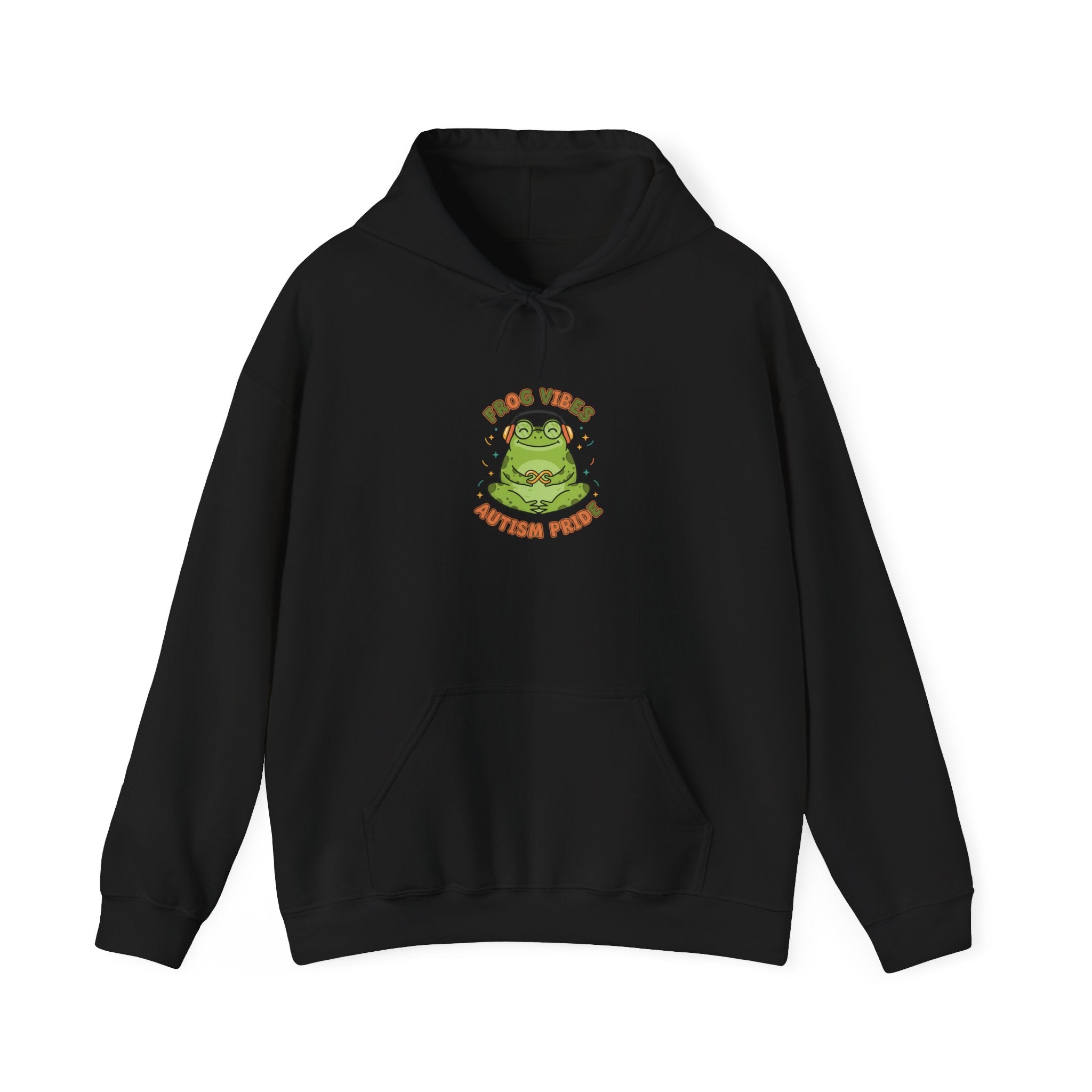 Frog Vibes Autism Pride Hoodie | neurodiversity pride, frog meme design