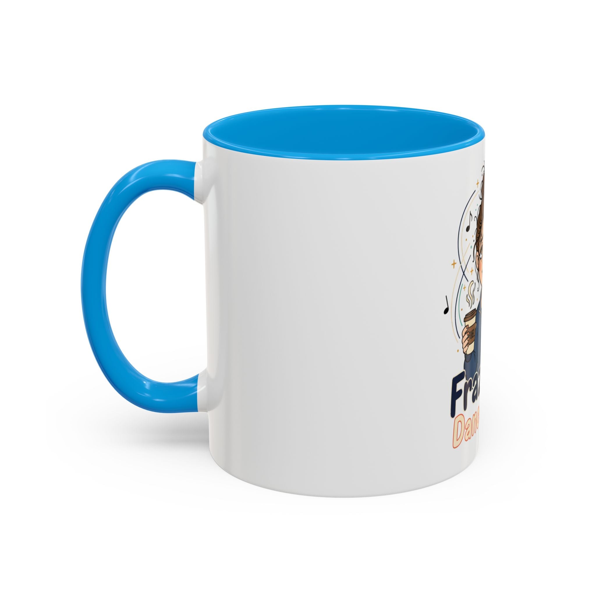 Frazzled Dance Mom Mug — Cute Coffee Cup for Dance Moms (11oz/15oz)