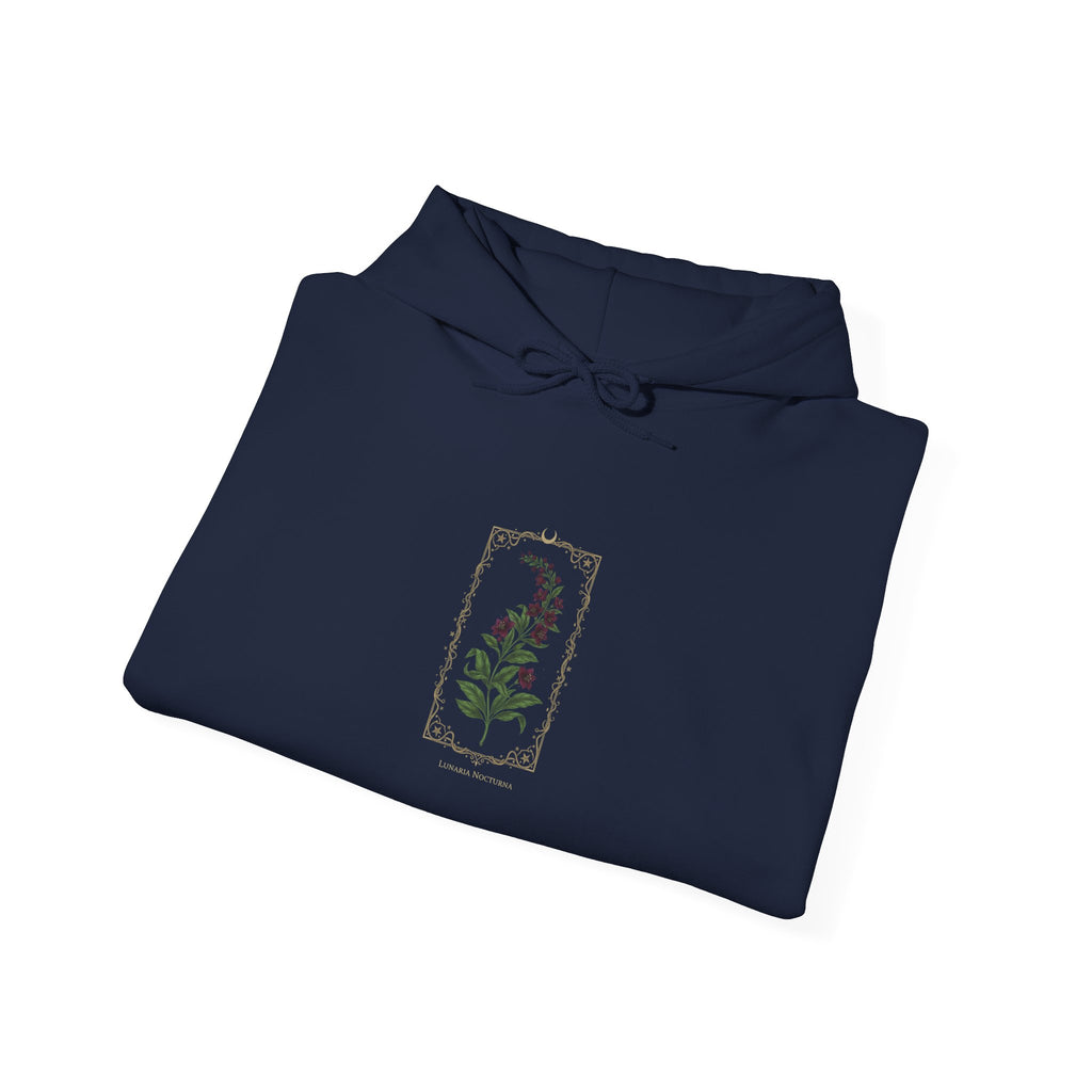 Nightshade Botanical Hoodie | dark botanical, witchy garden