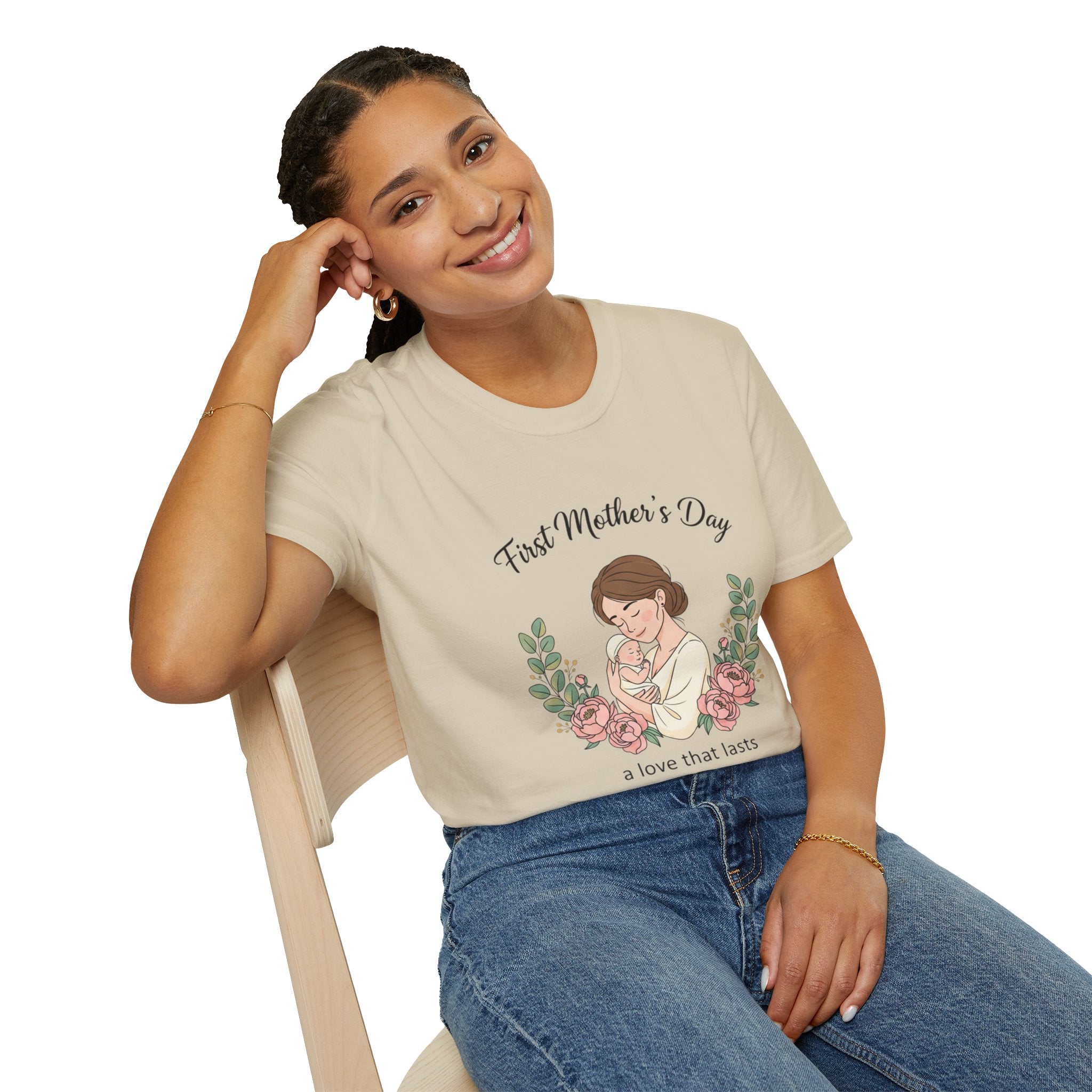 Mother's Day 'Love That Last' T-Shirt — First Child Mom Tee