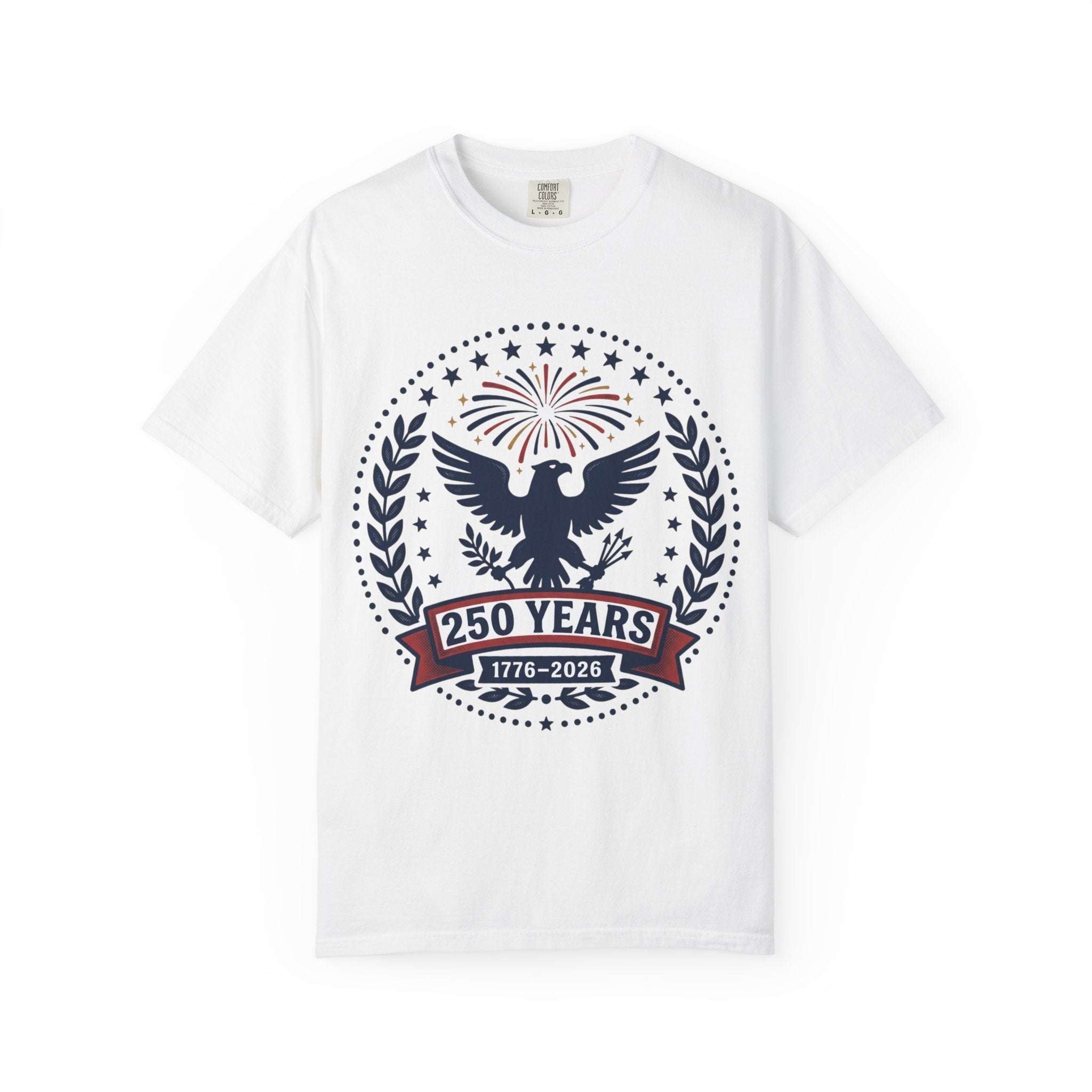 250 Years Eagle Anniversary T-Shirt — 1776–2026 Patriotic Celebration Tee