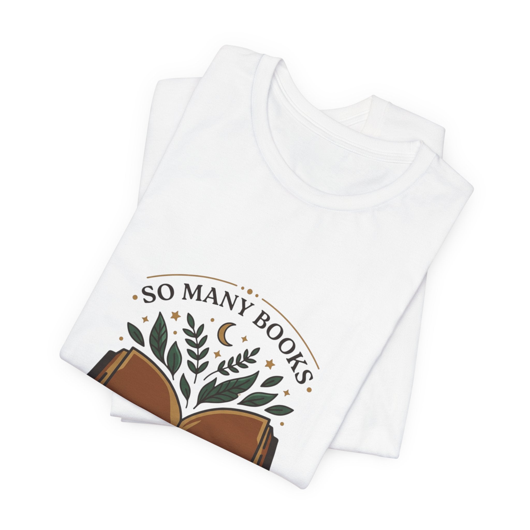 So Many Books Tee | Book Lover shirt, reading shirt, bookish tee