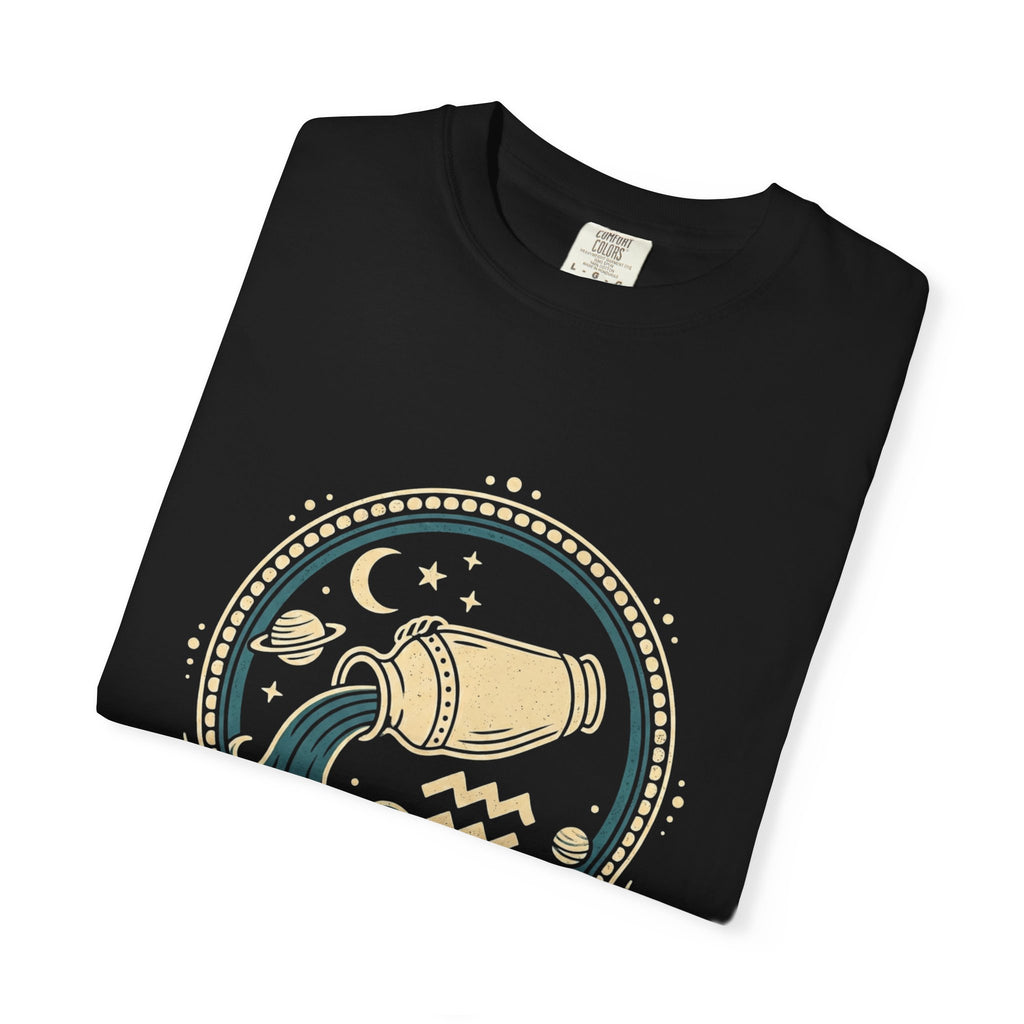 Aquarius Zodiac T-Shirt — Water Bearer Astrology Tee