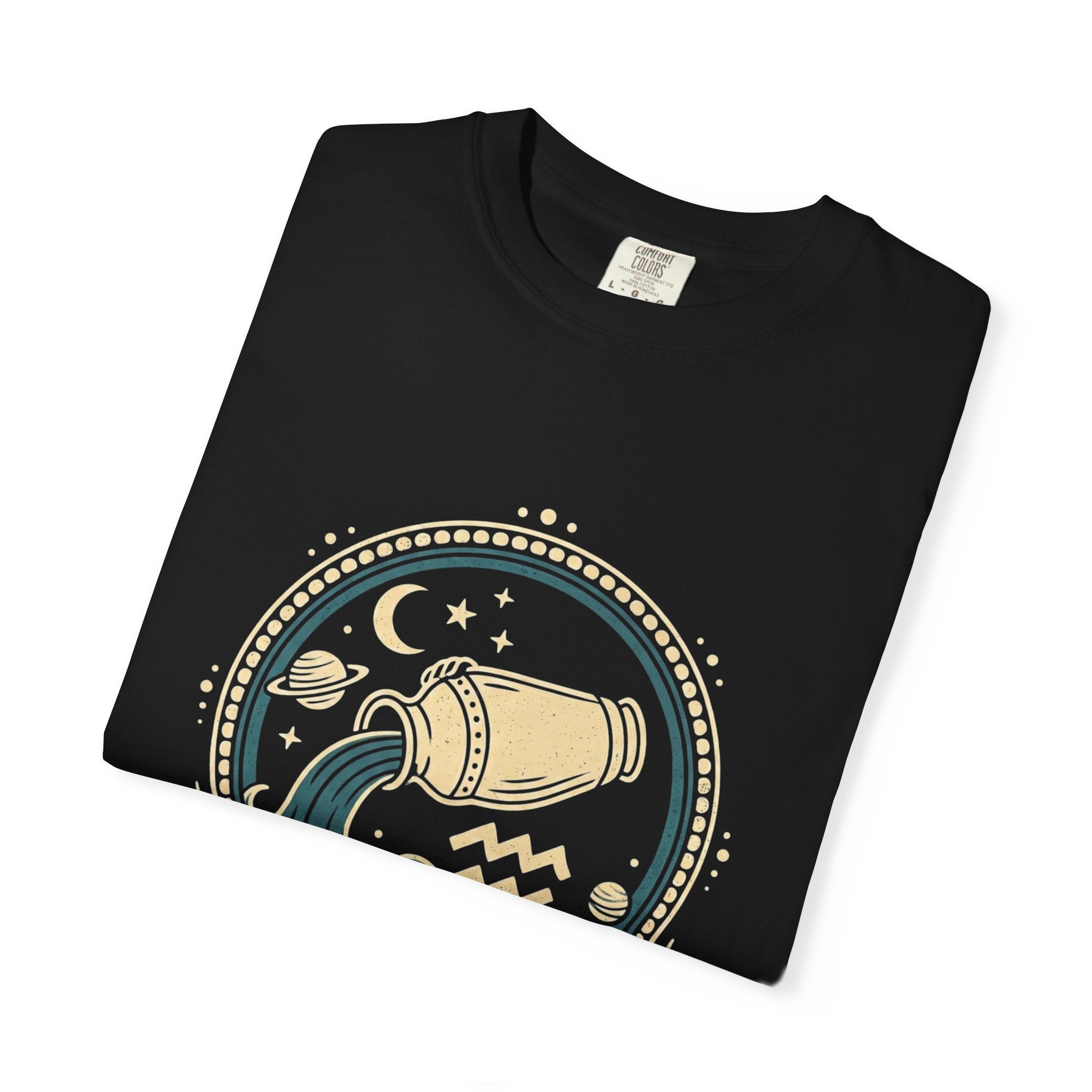 Aquarius Zodiac T-Shirt — Water Bearer Astrology Tee
