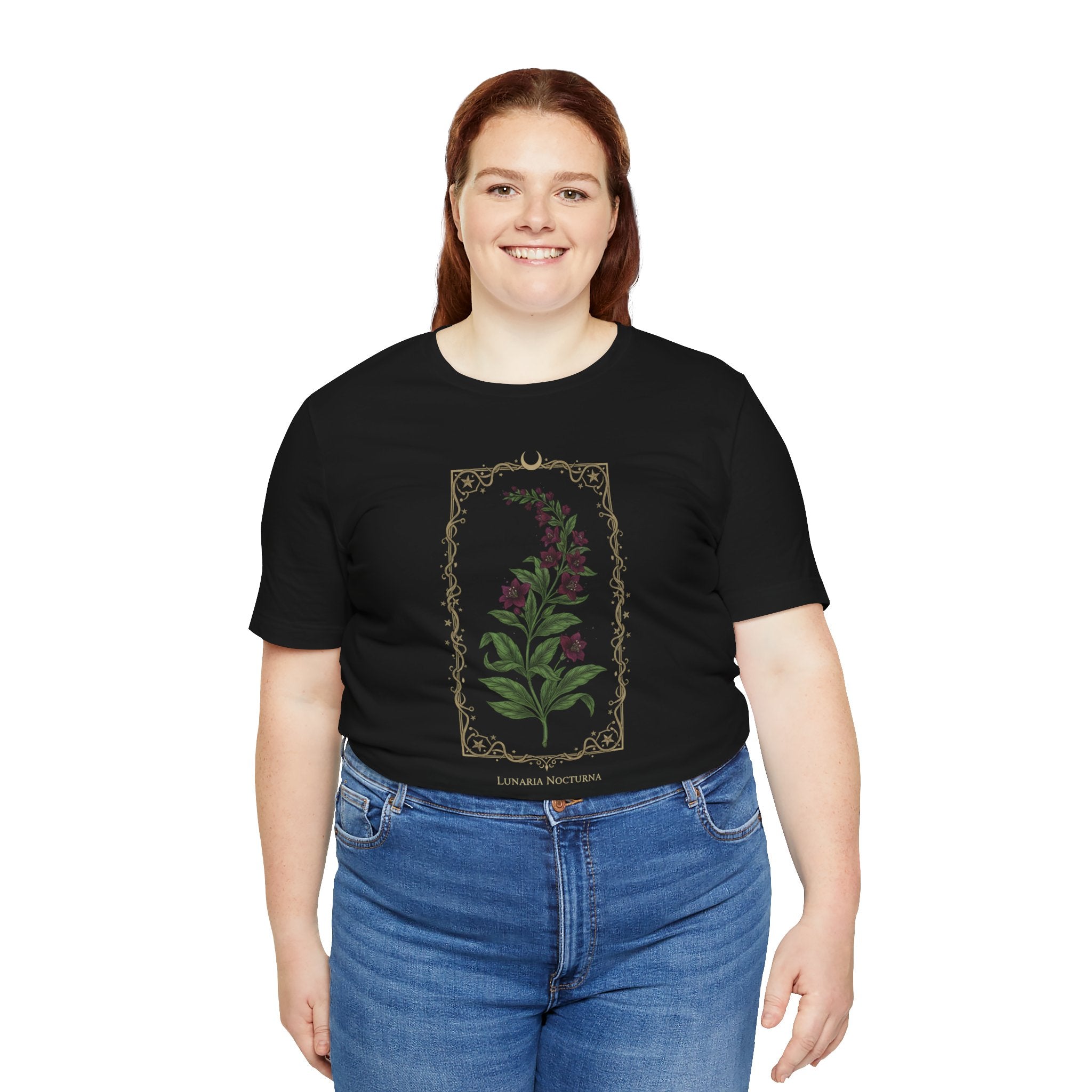 Nightshade Botanical Tee | dark botanical, gothic floral