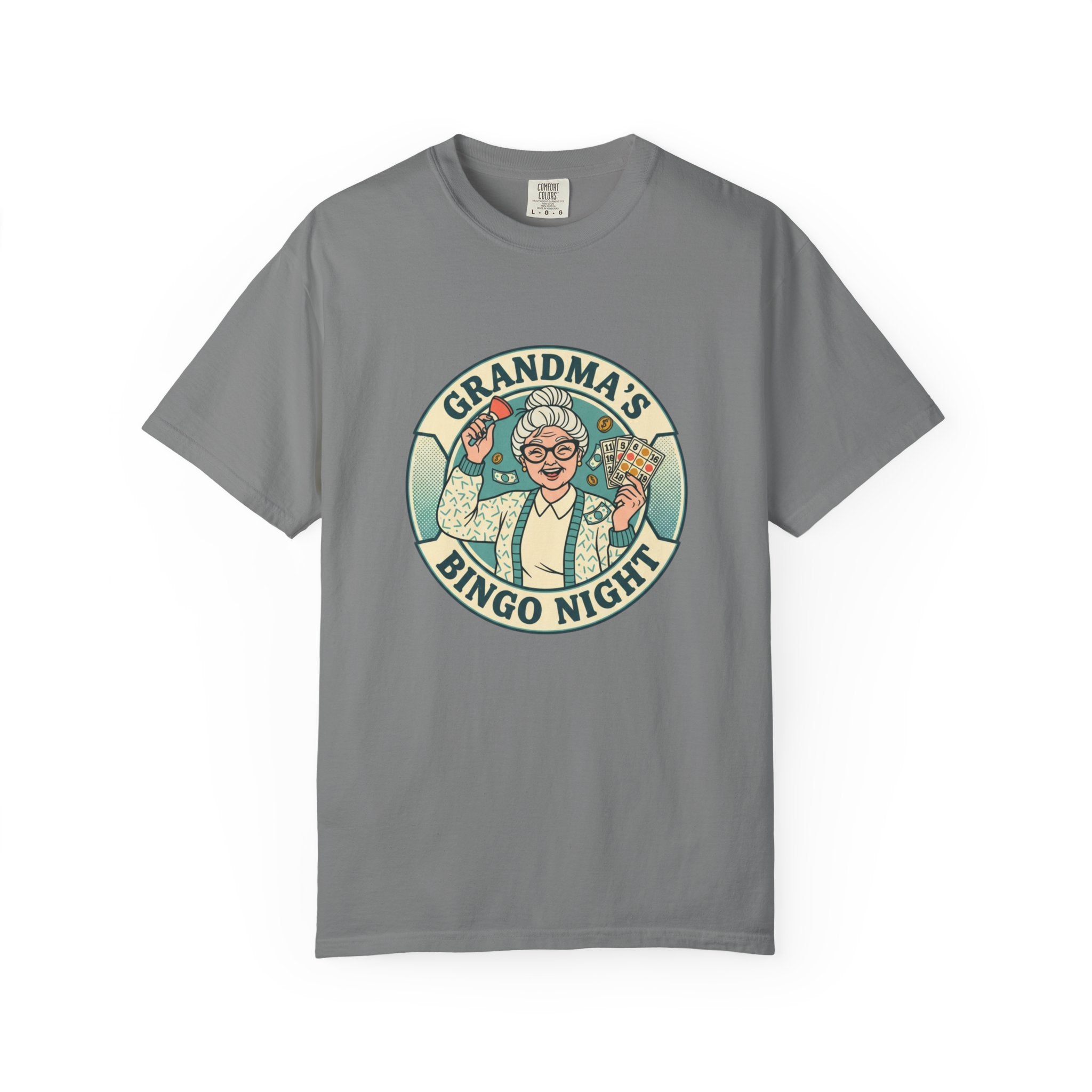 Grandma’s Bingo Night T-Shirt — Vintage Retro Bingo Card Tee