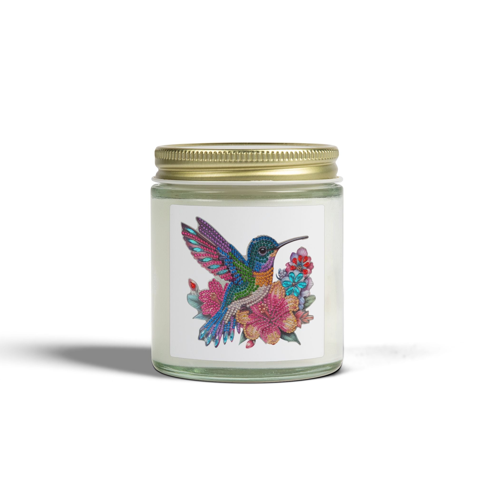 Hummingbird Coconut Apricot Scented Candle — 4oz/9oz Jar