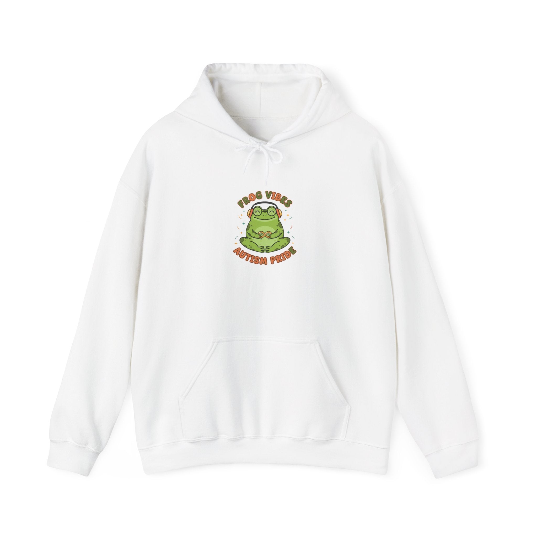 Frog Vibes Autism Pride Hoodie | neurodiversity pride, frog meme design