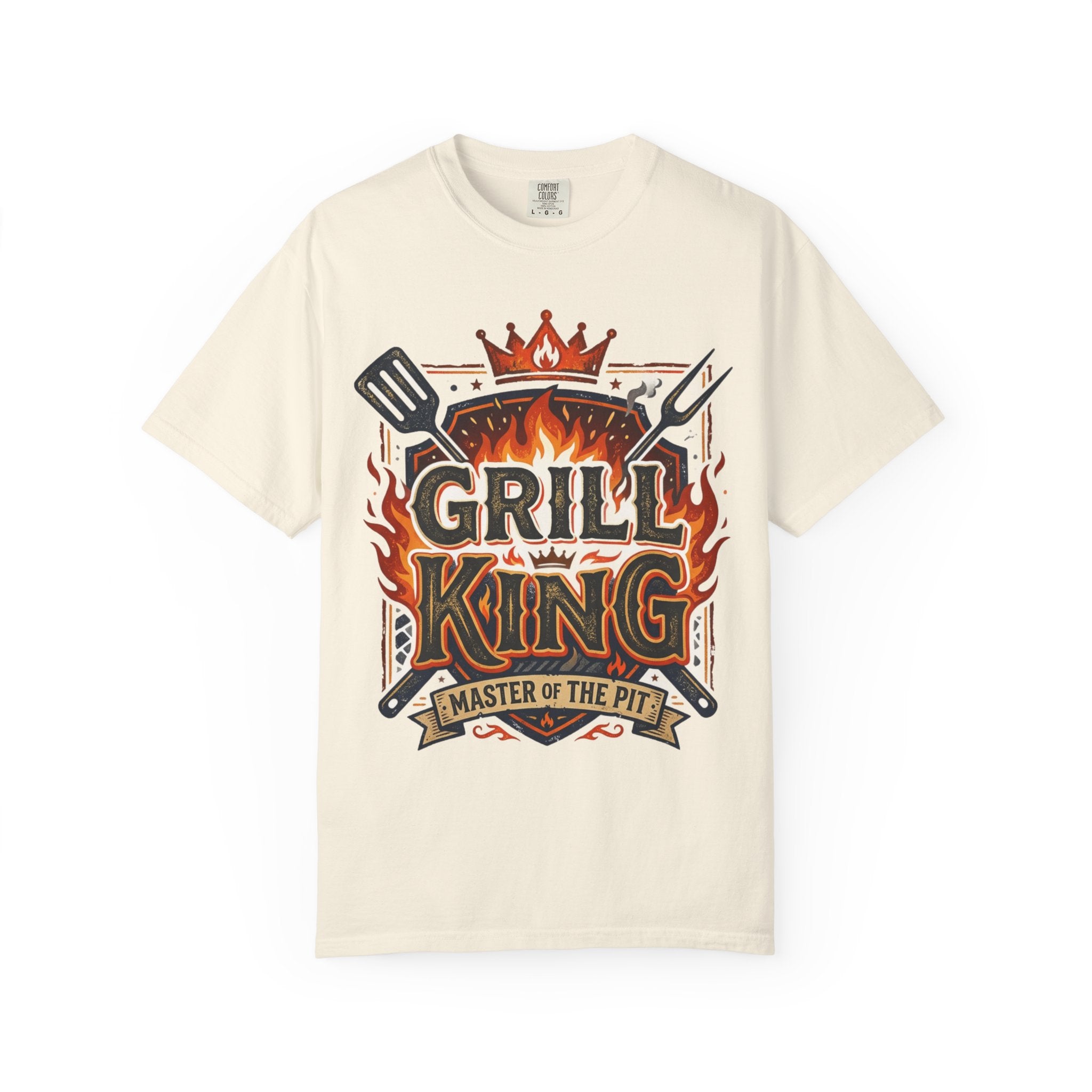Grill King T-Shirt — Master of the Pit BBQ Tee